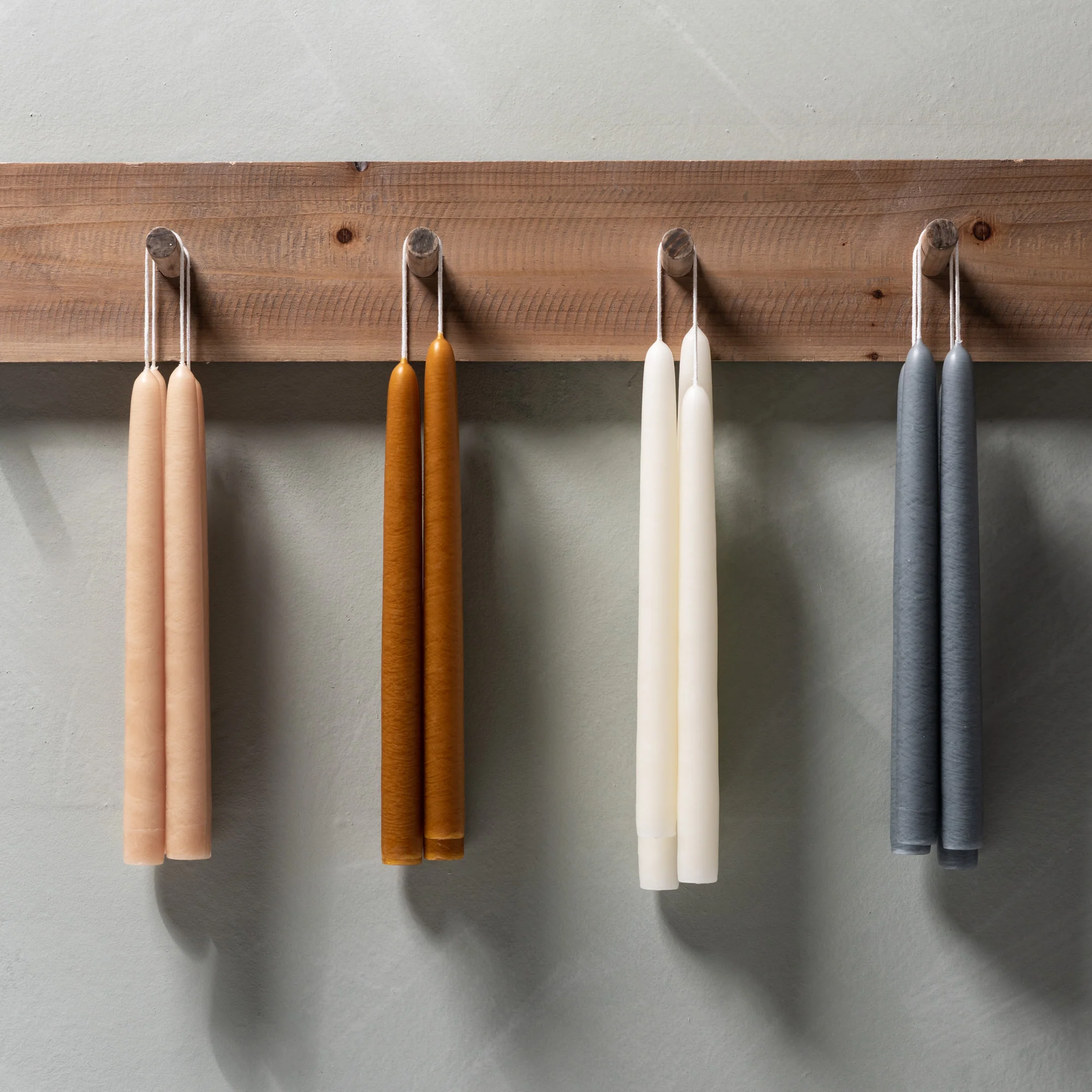 10" Hand Dipped Spun Finish Tapers - Image 4
