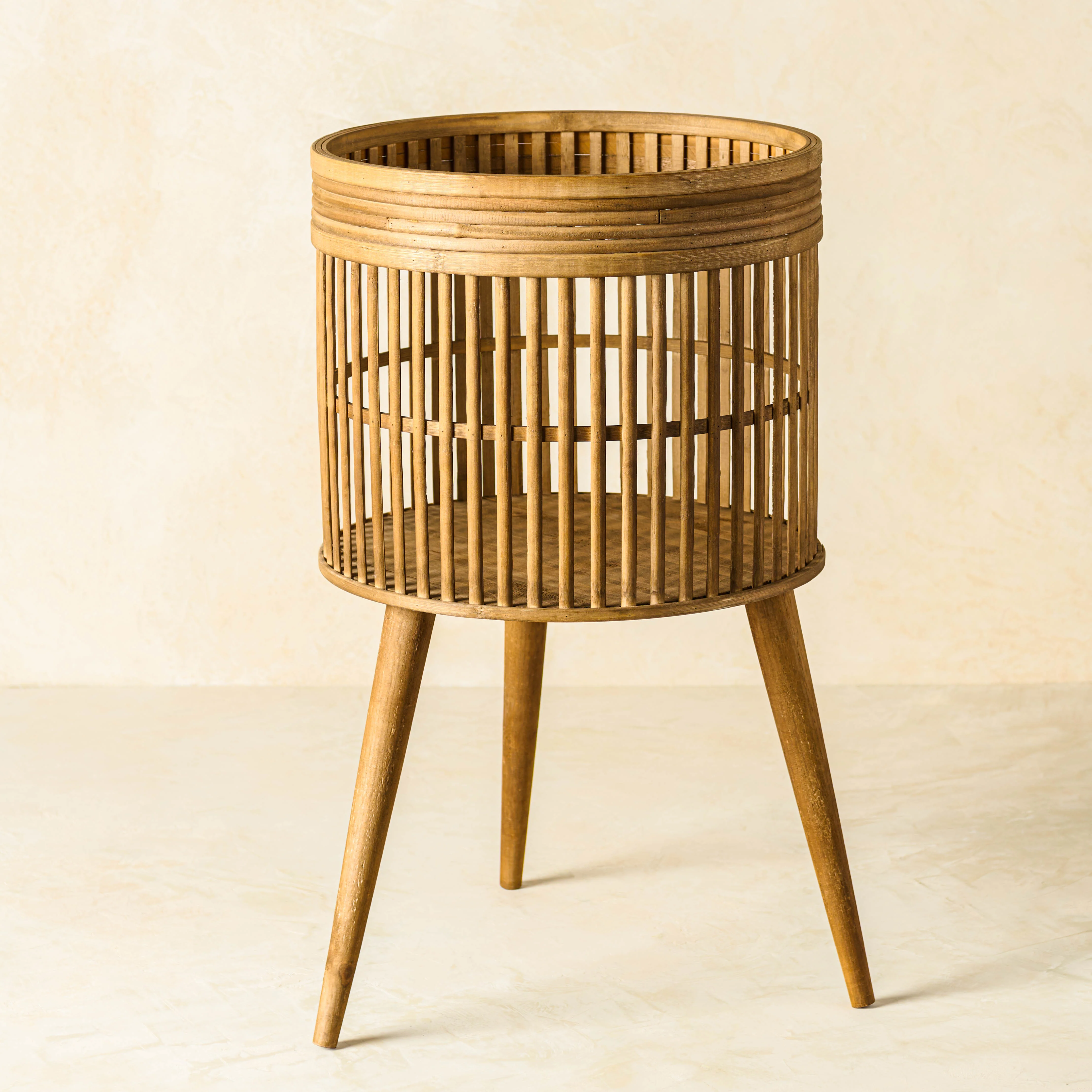 Aged Wood Plant Stand - Image 4