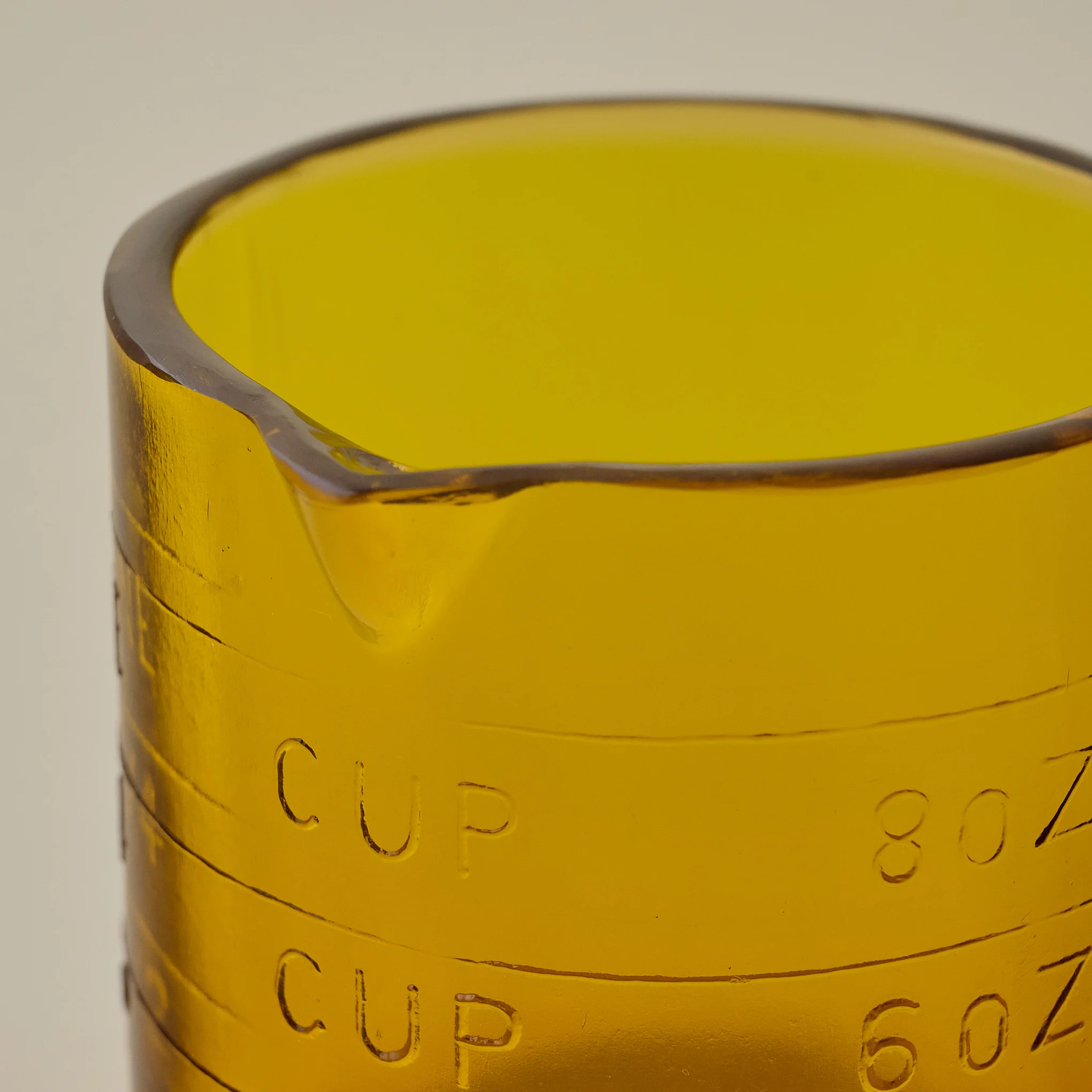 Amber One Cup Glass Measuring Cup - Image 2