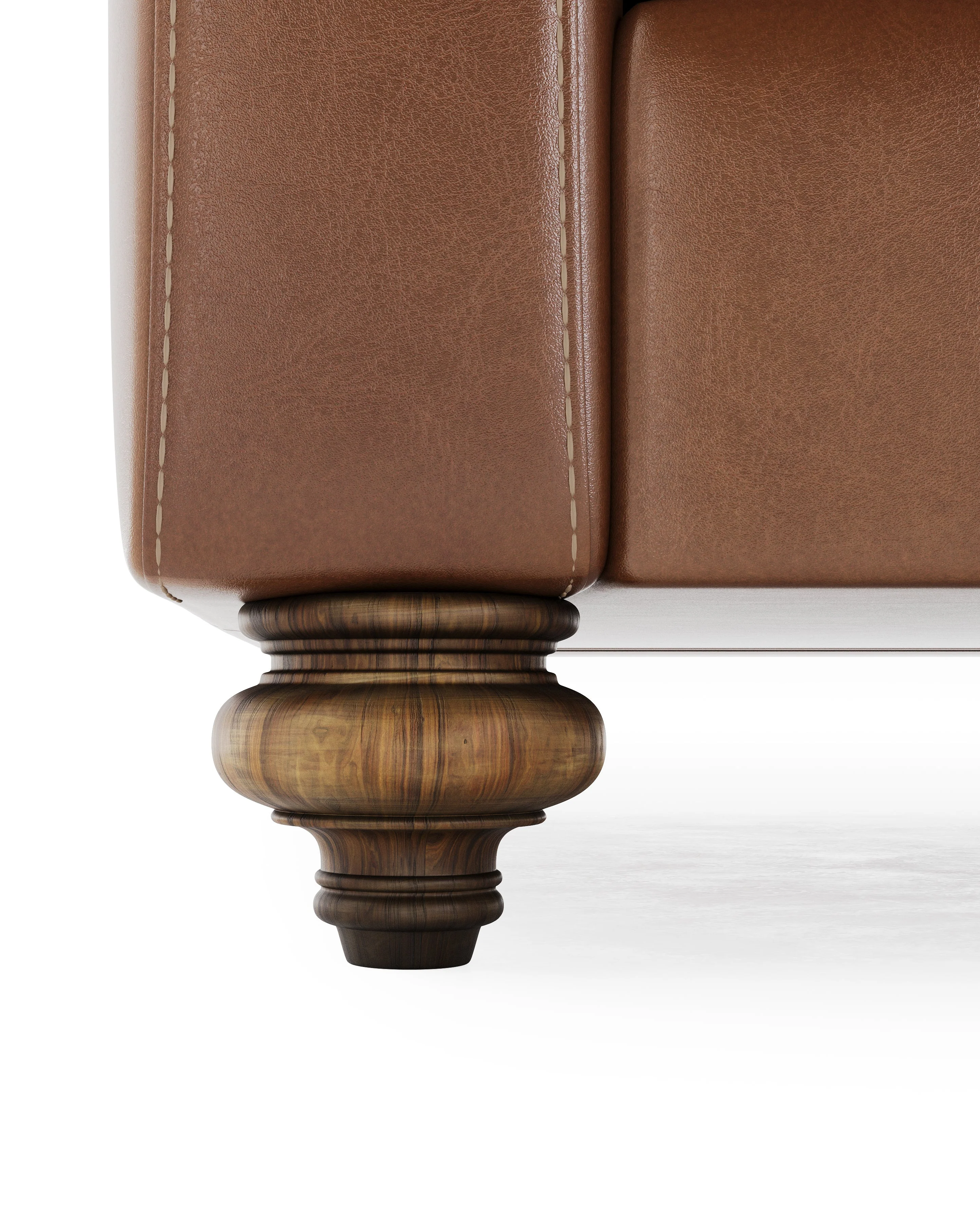 Andrews Leather Sofa - Image 6