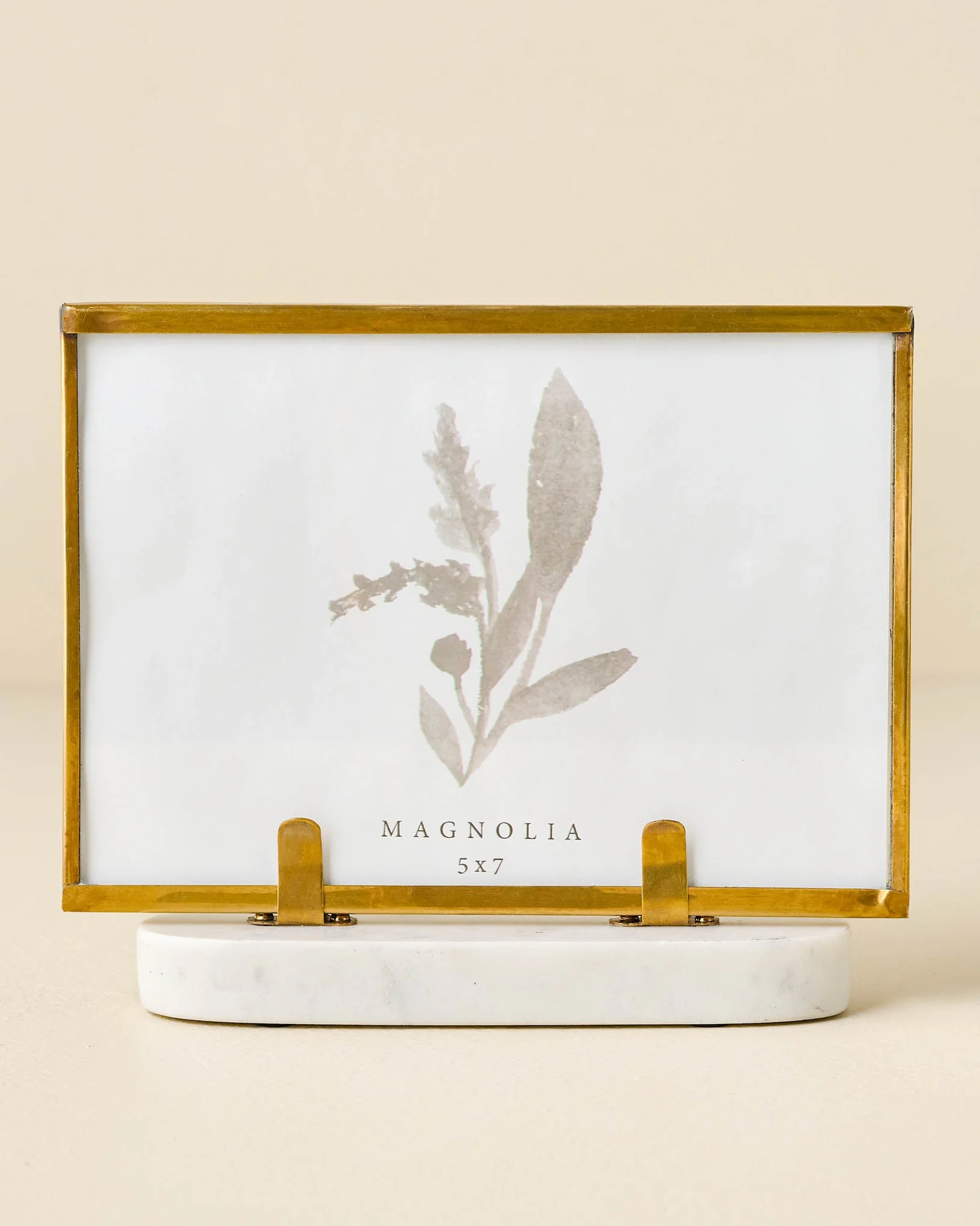 Antique Brass Bracket Photo Frame - Image 2