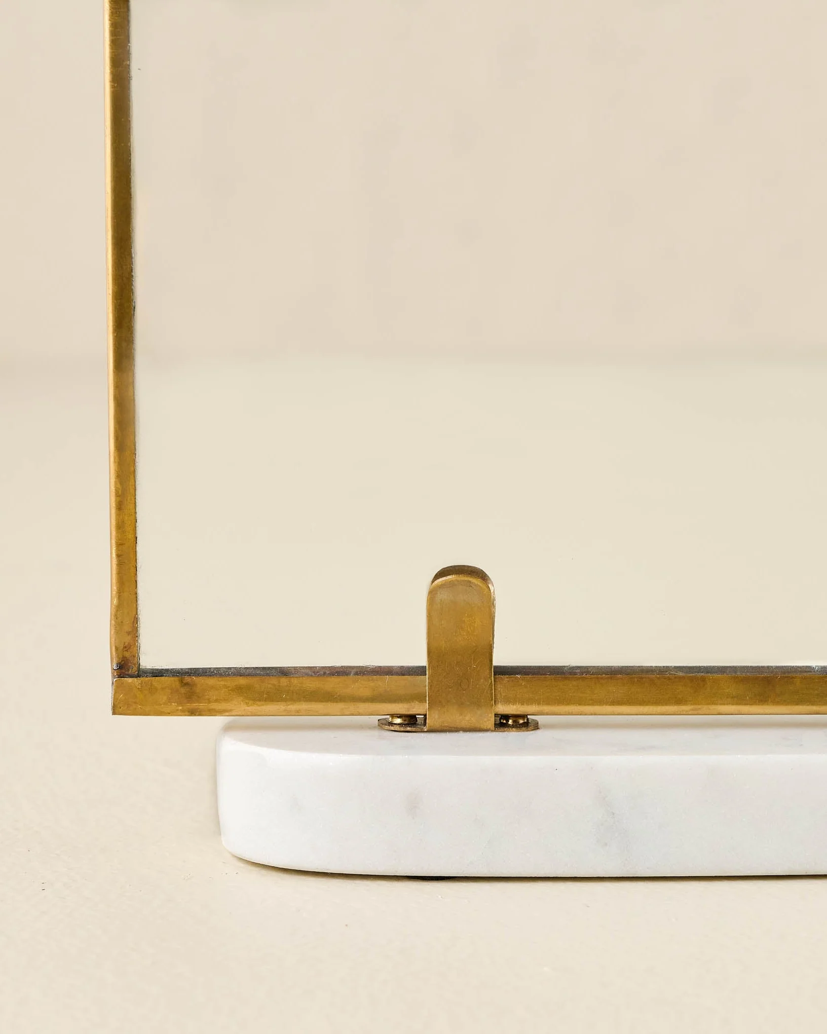 Antique Brass Bracket Photo Frame - Image 3
