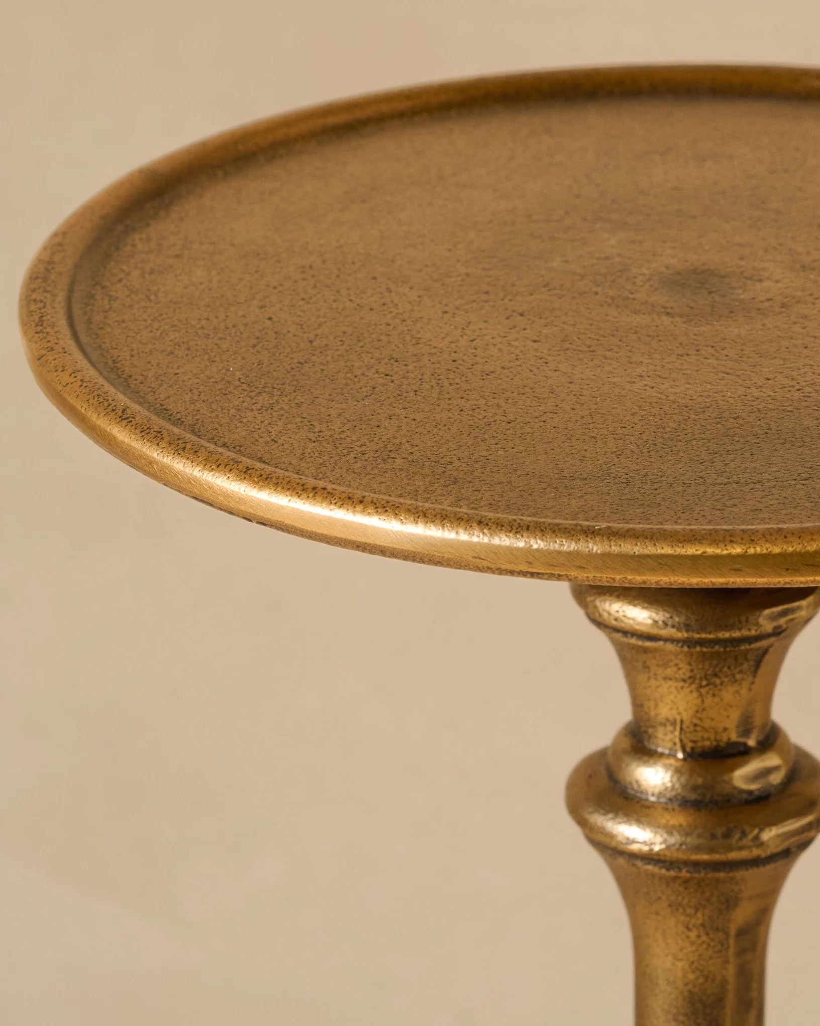Antiqued Brass Cocktail Table - Image 3