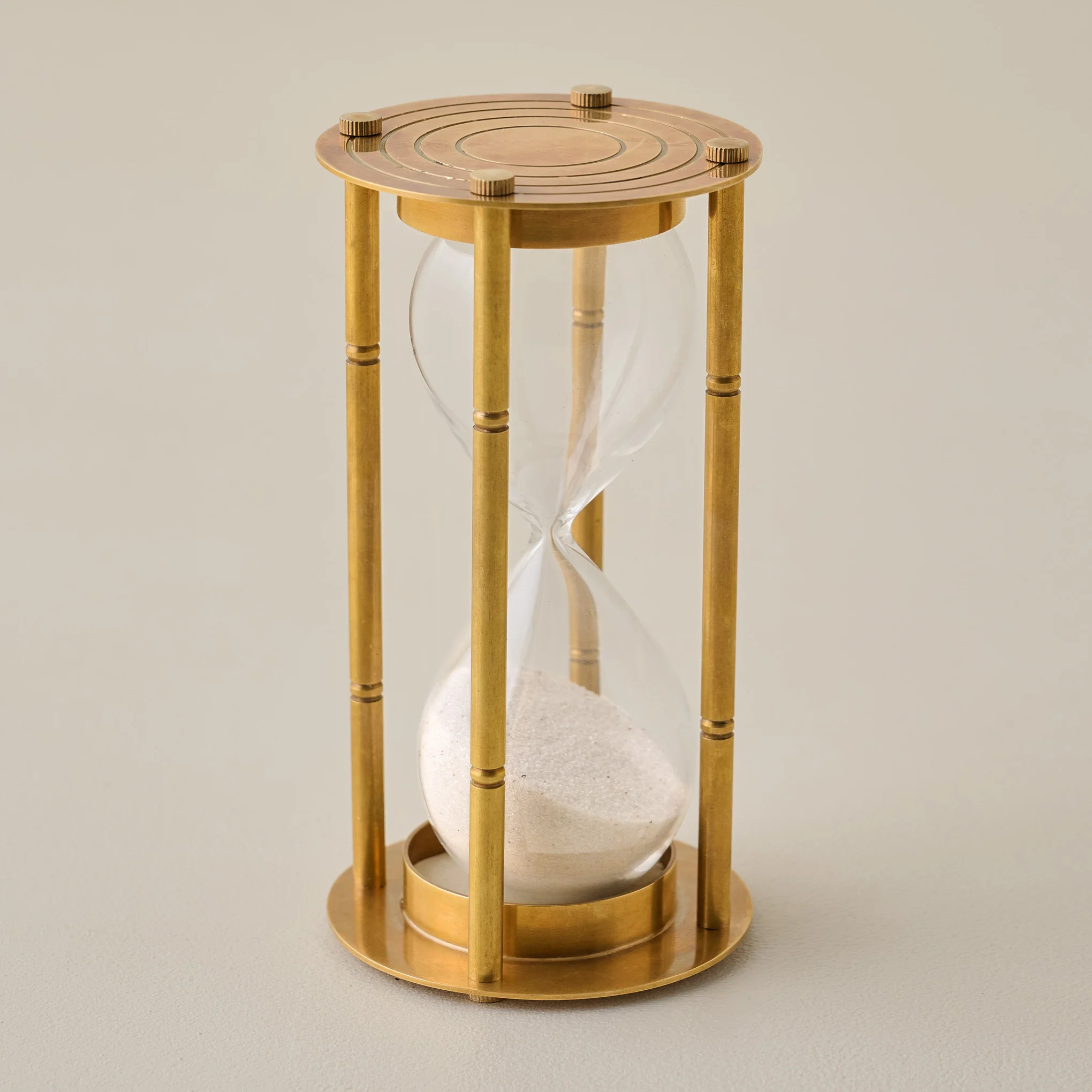 Brandy Brass Hour Glass - Image 2