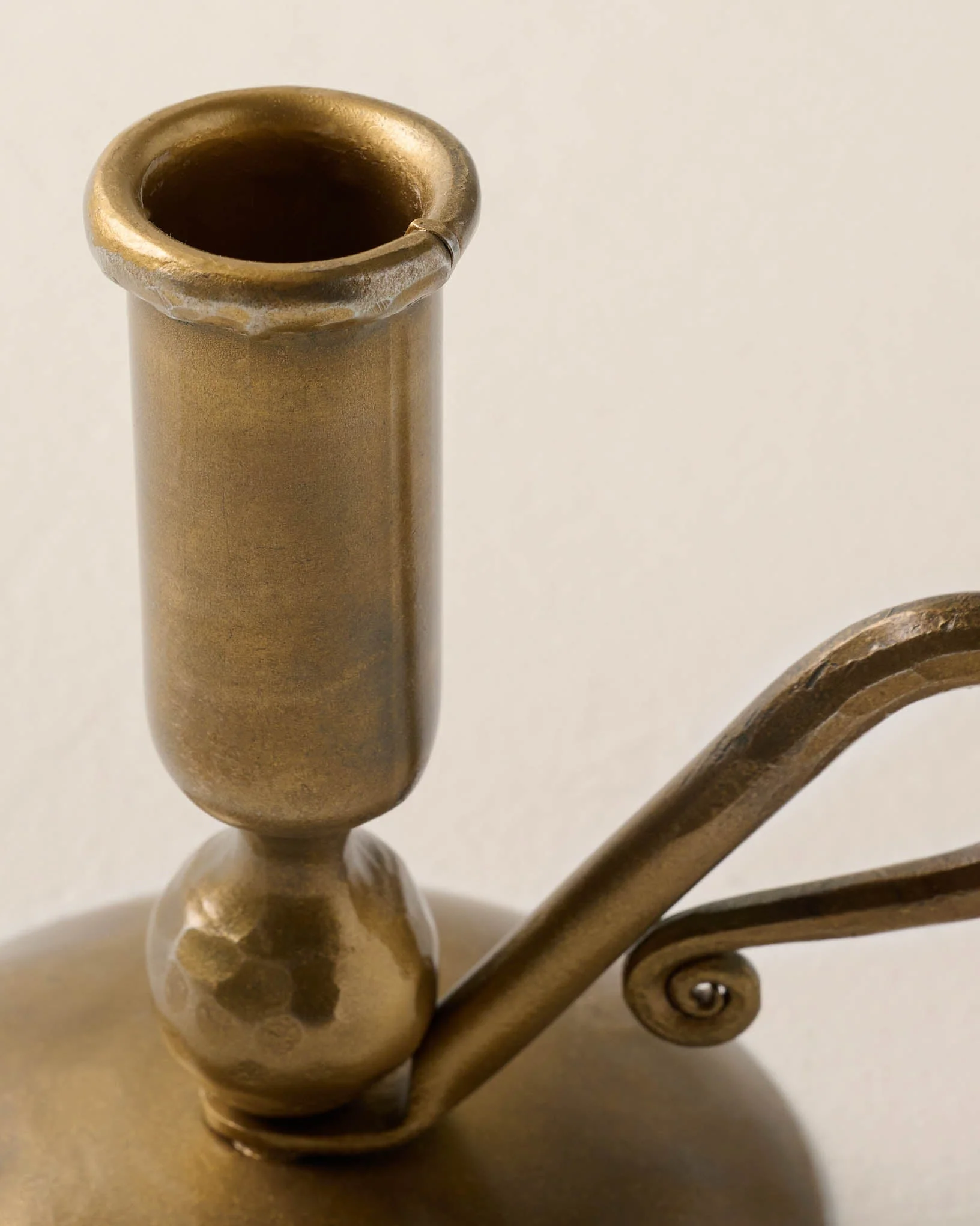 Brass Wright Taper Holder - Image 2
