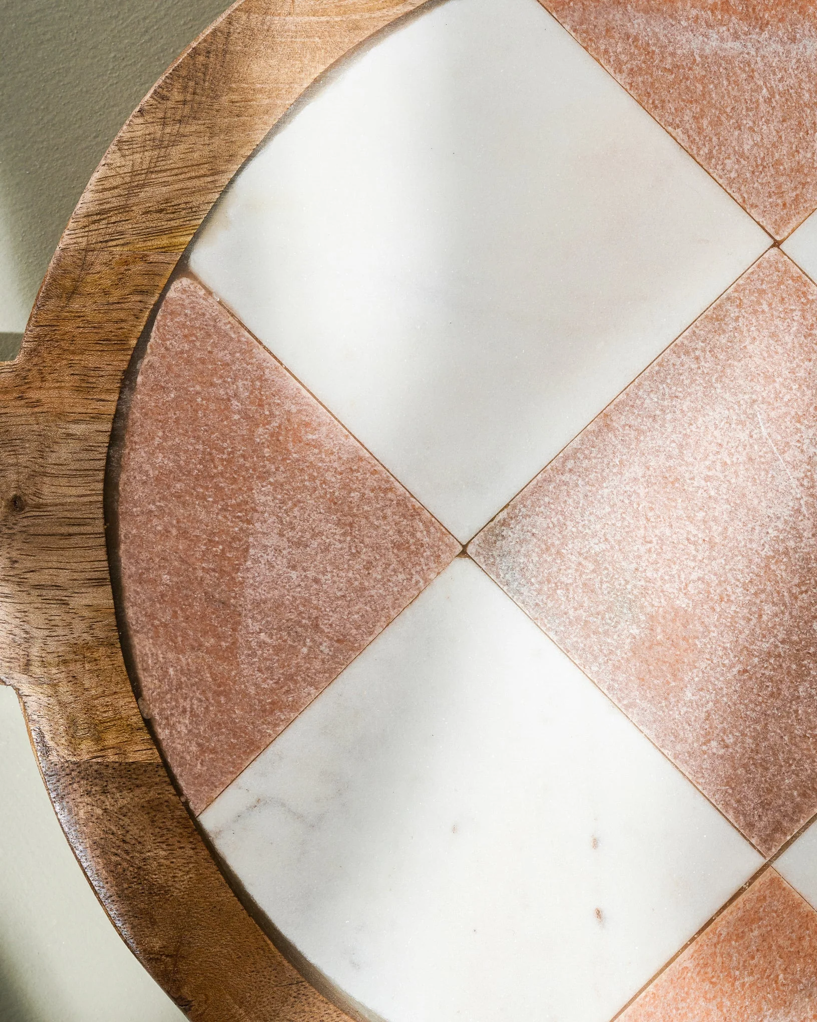 Carmella Checkered Marble Serving Board - Image 4