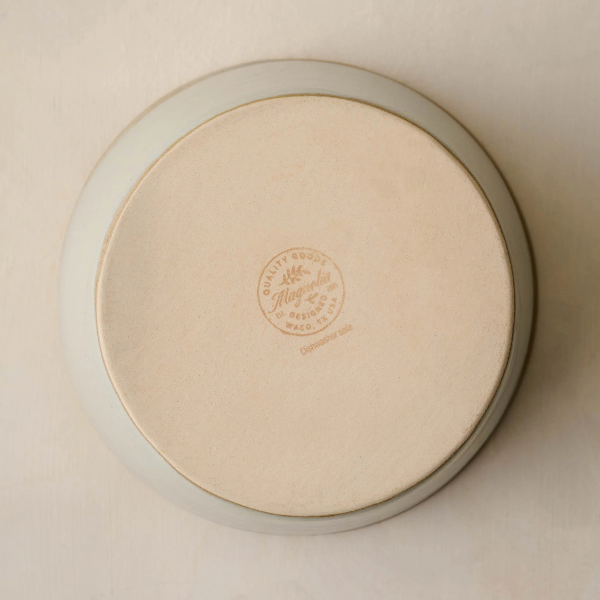 French Grey Ceramic Food Storage Bowl - Image 4