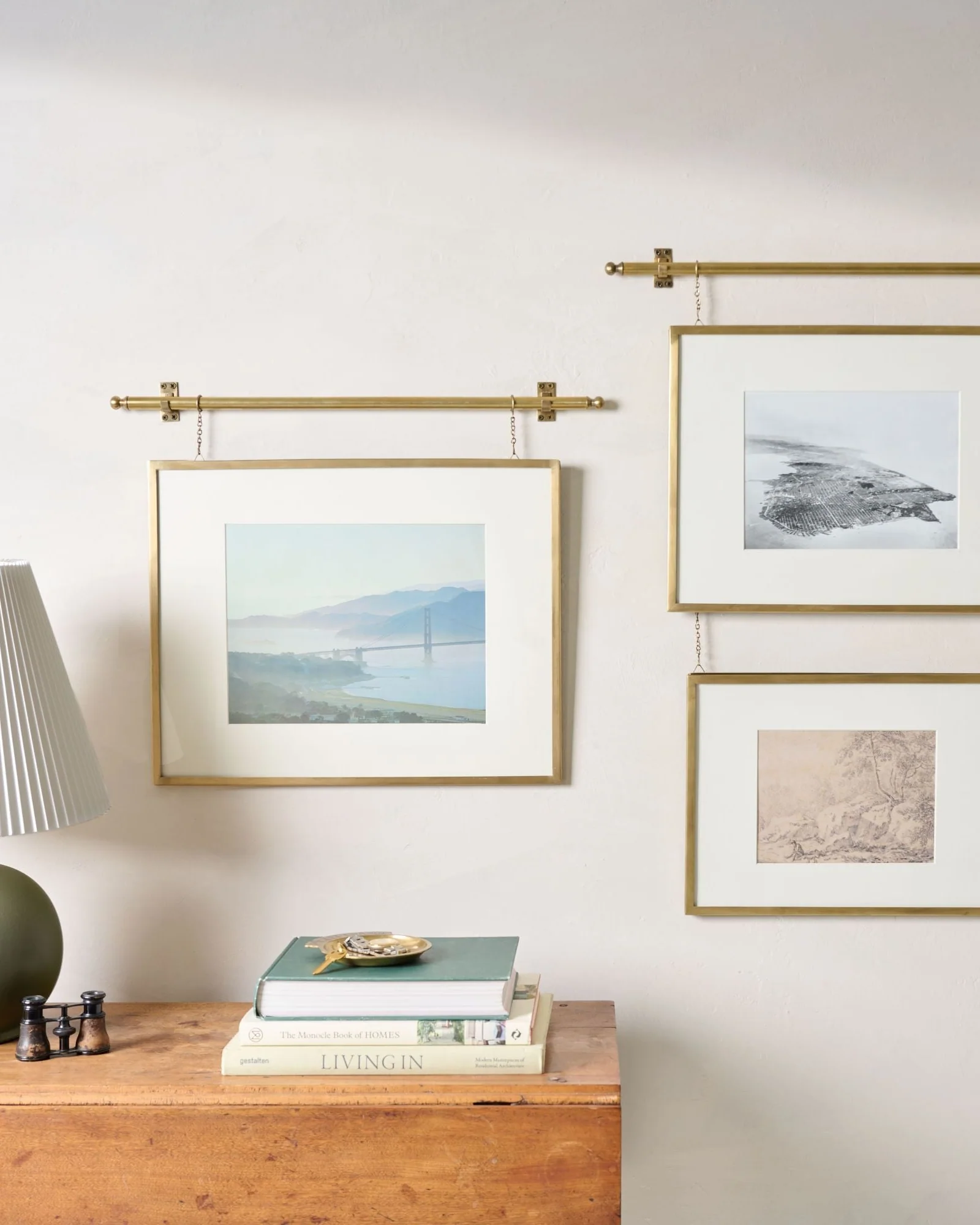 Colleen Brass Rail Double Picture Frame - Image 5