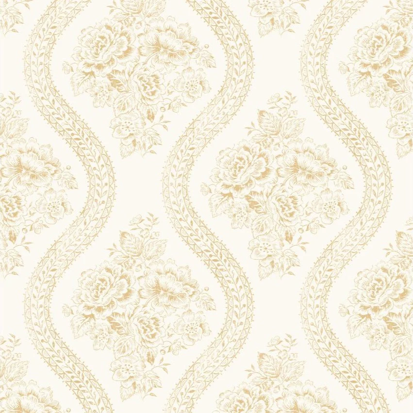 Coverlet Floral Wallpaper - Image 3