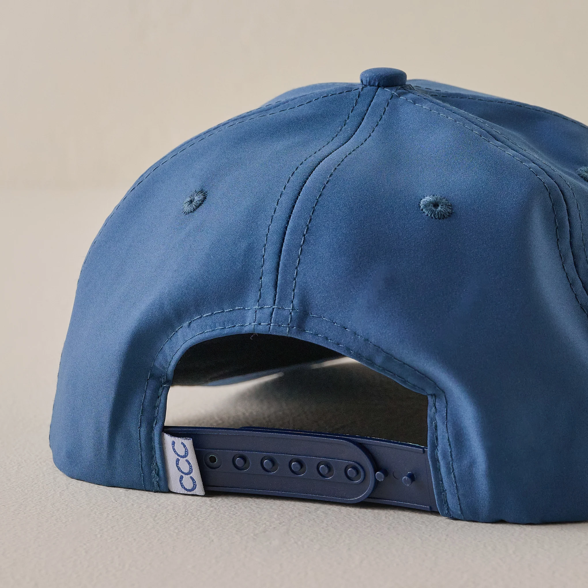 Cursive Roped Navy Hat - Image 2