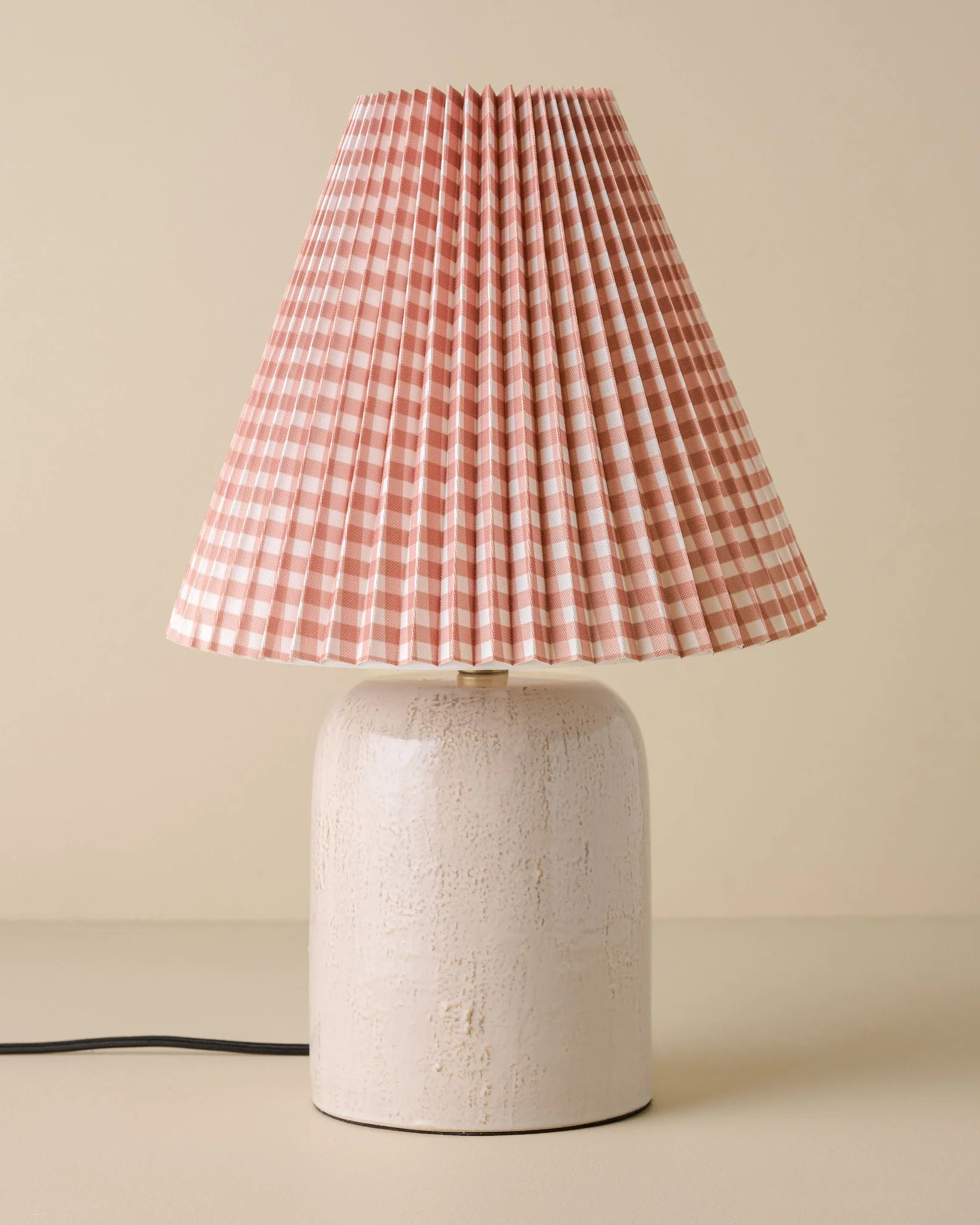 Farrah Table Lamp - Textured Cream - Image 17