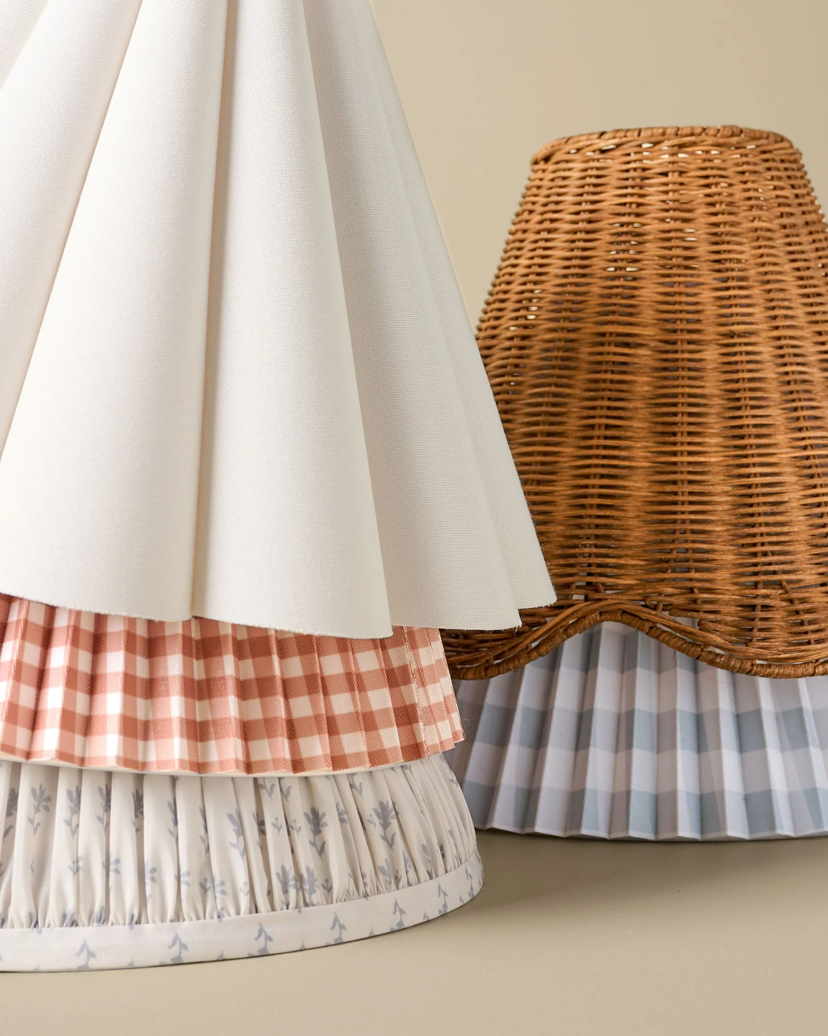 Farrah Table Lamp - Textured Cream - Image 25