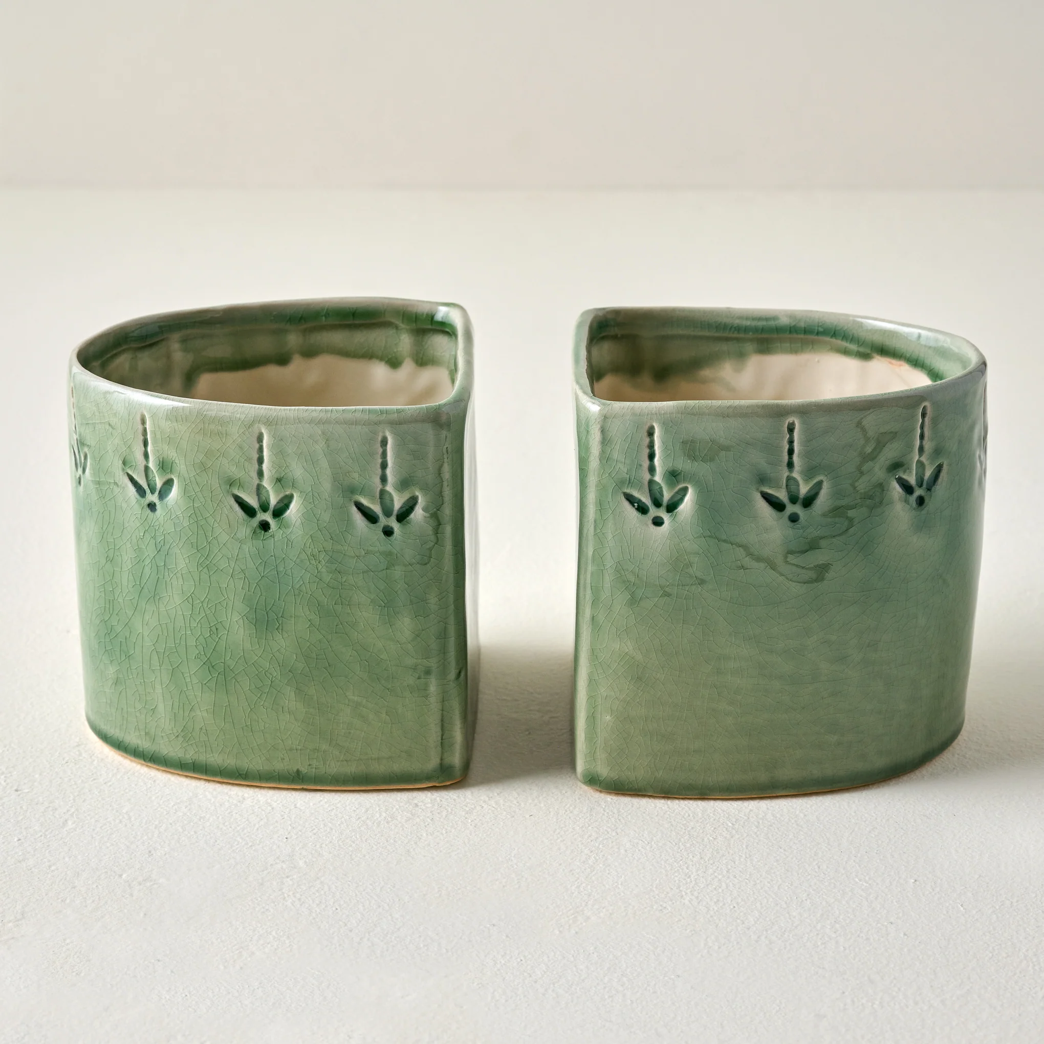 Floral Debossed Bookends - Image 2