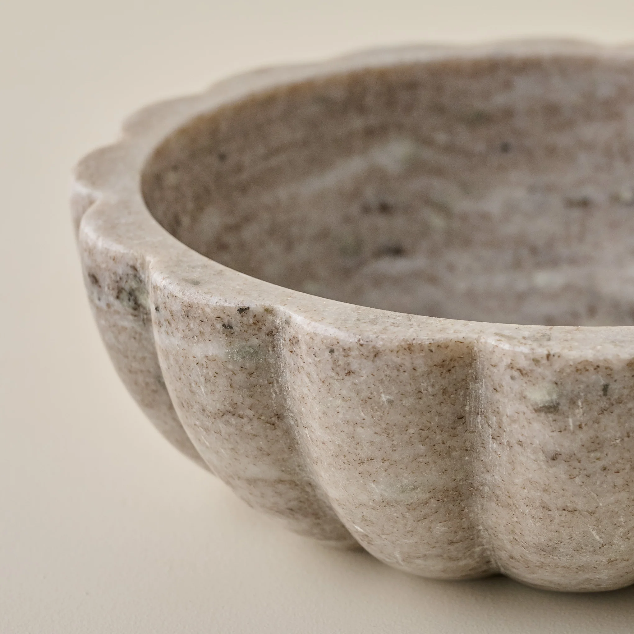 Foster Marble Scalloped Bowl - Image 3