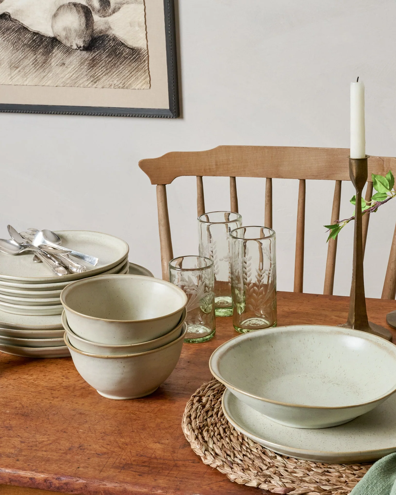 French Grey Cereal Bowl - Image 5