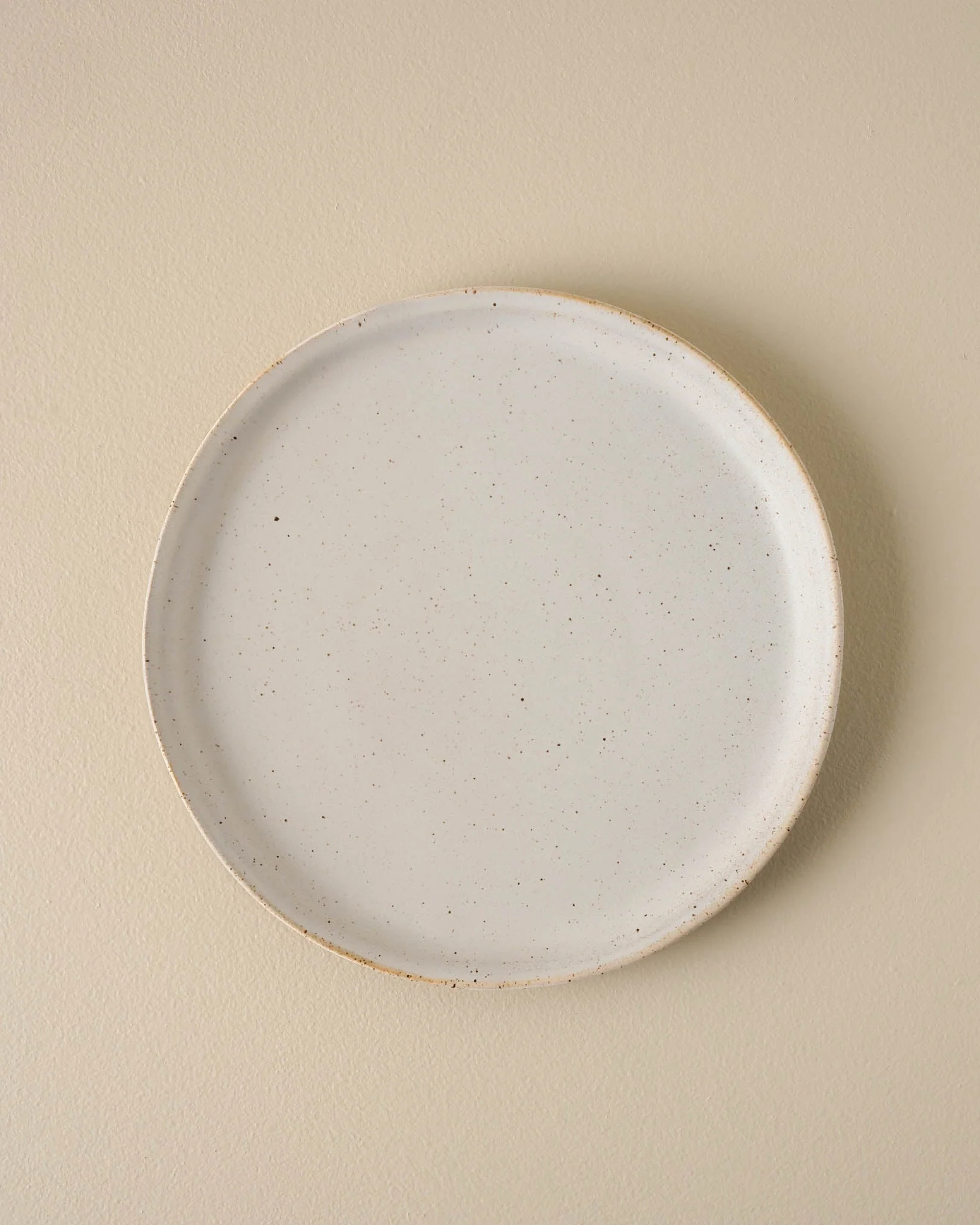 French White Speckle Plate - Image 2