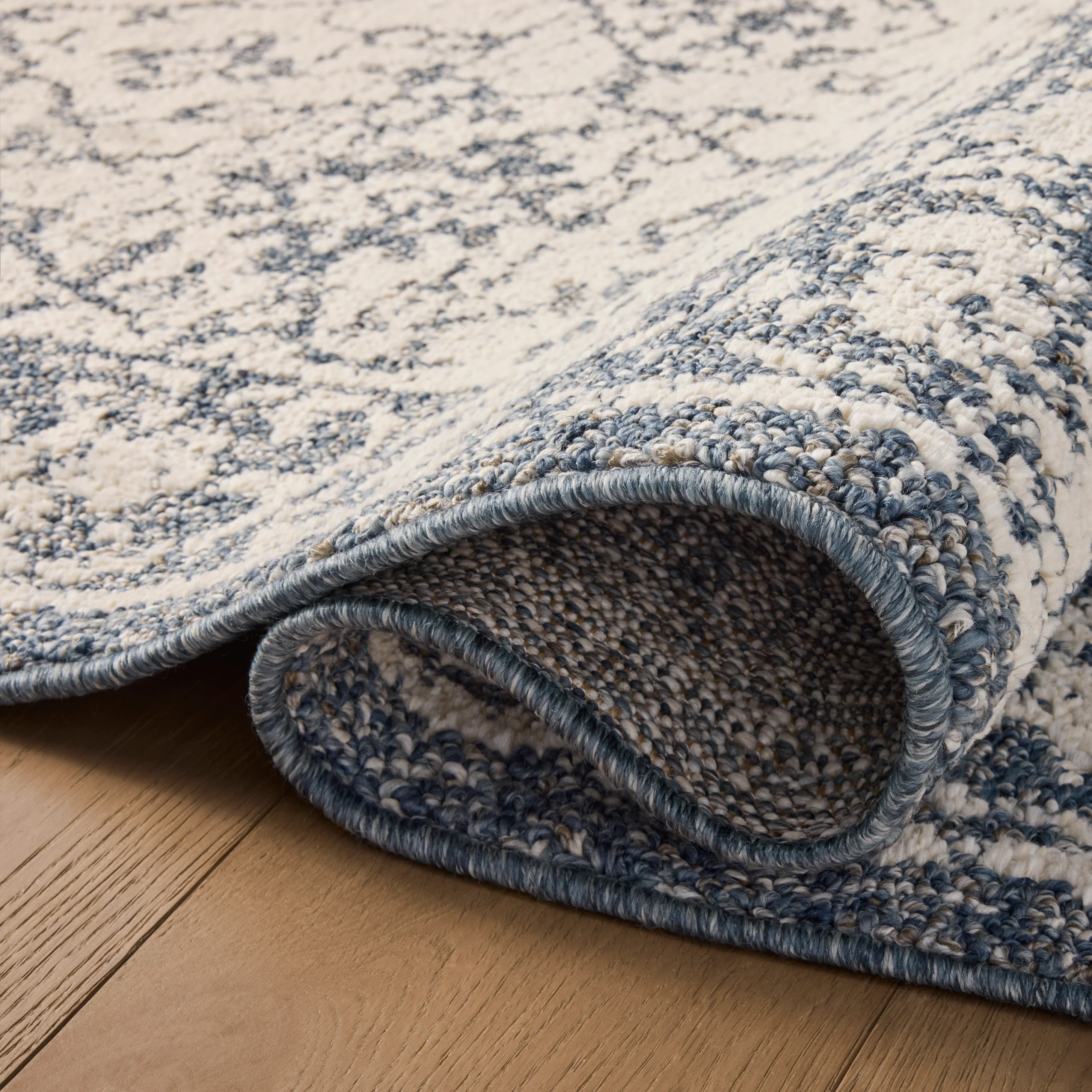 Gigi Ivory Blue Rug - Image 3