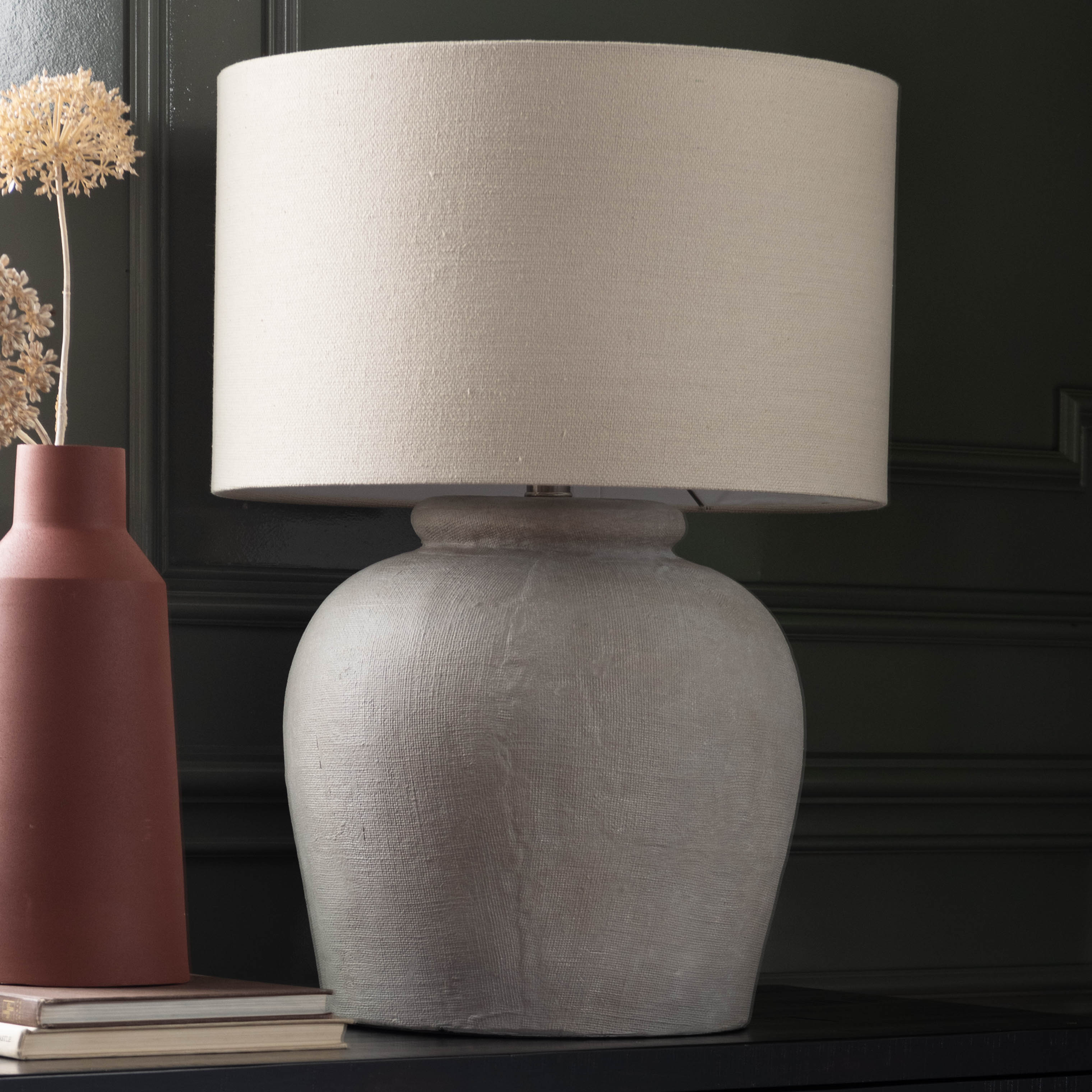 Cement Oversized Greenleigh Table Lamp - Image 5