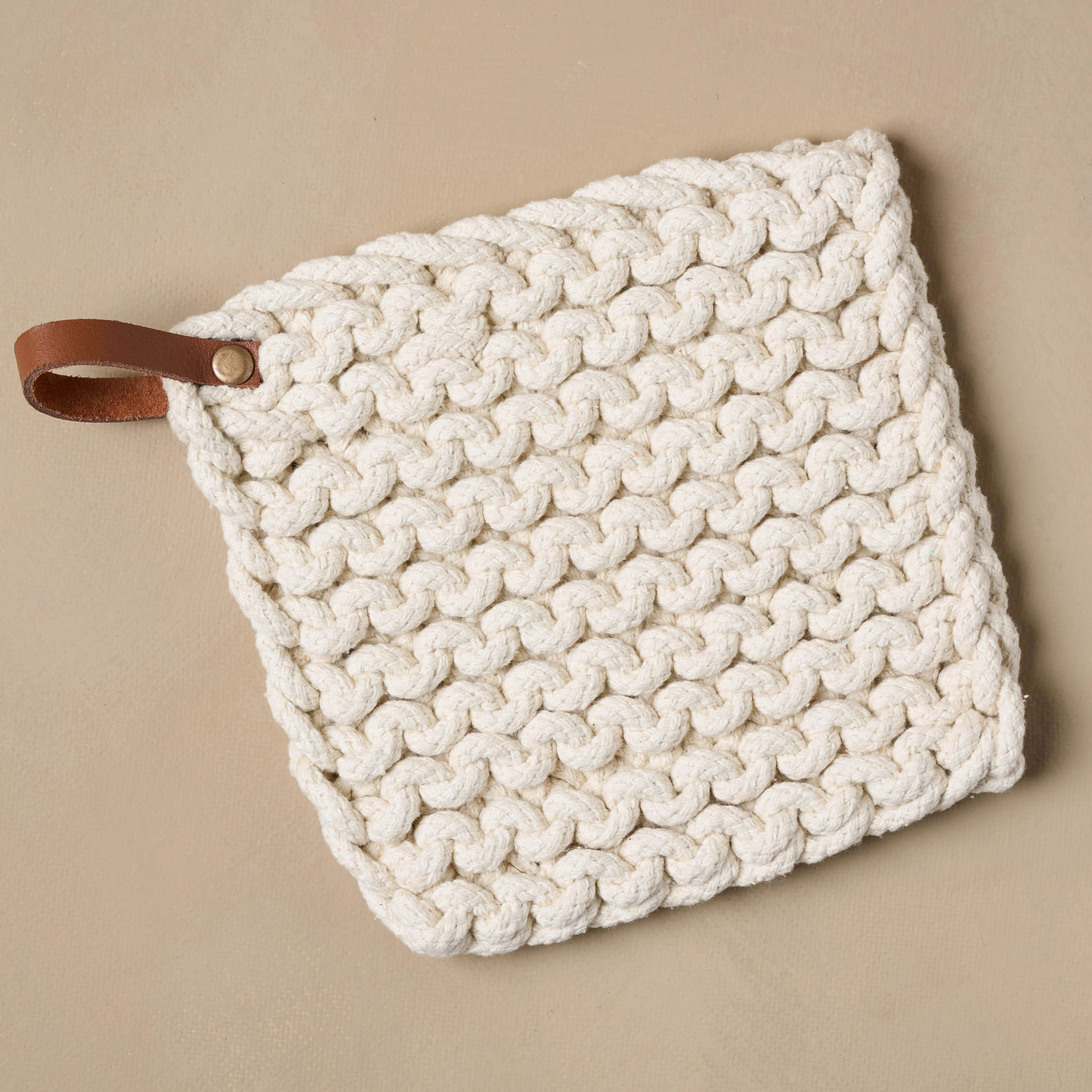 Hand Crocheted Cotton Pot Holder - Image 3