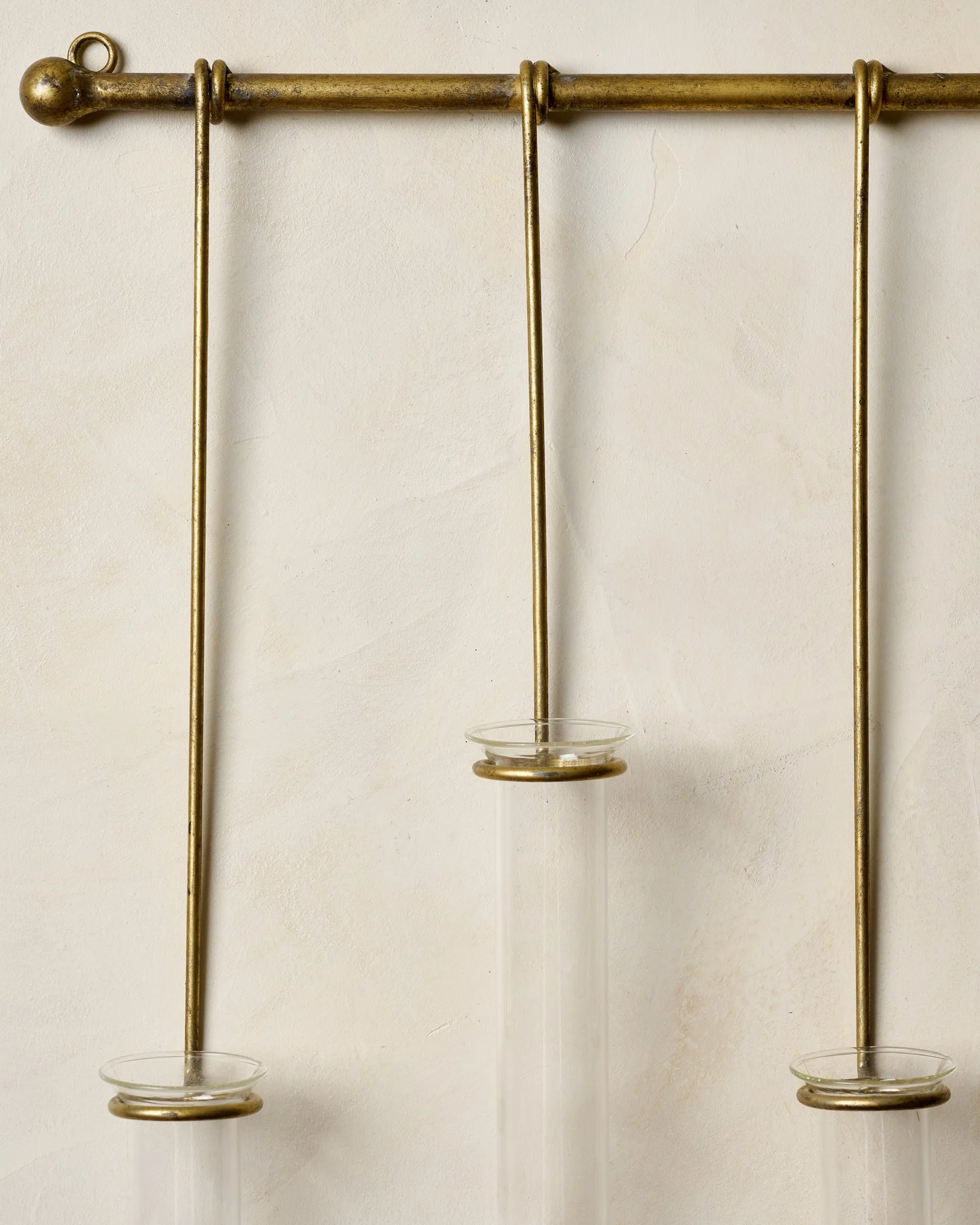 Lila Hanging Glass Wall Vase - Image 2
