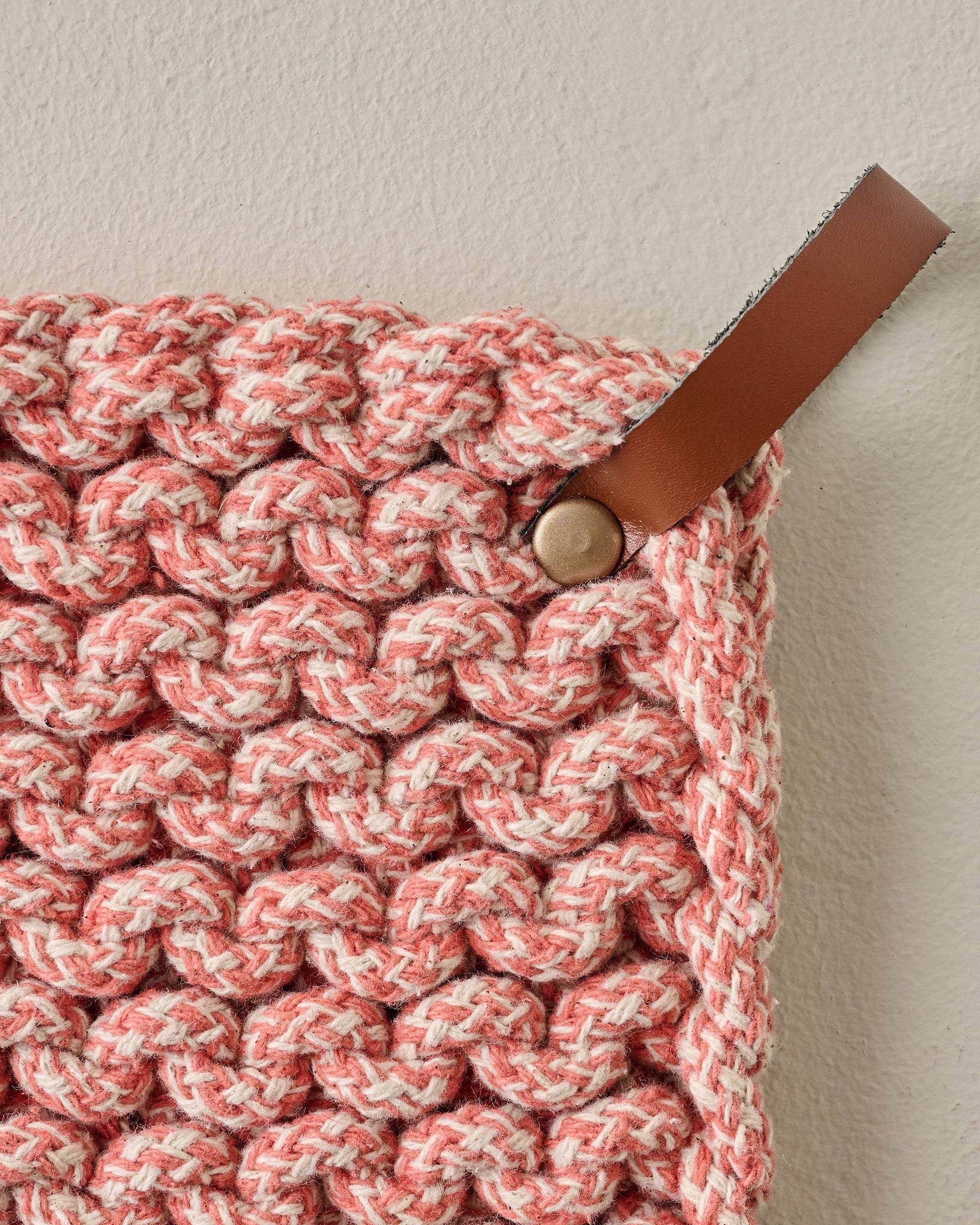 Heathered Hand Crocheted Pot Holder - Image 3