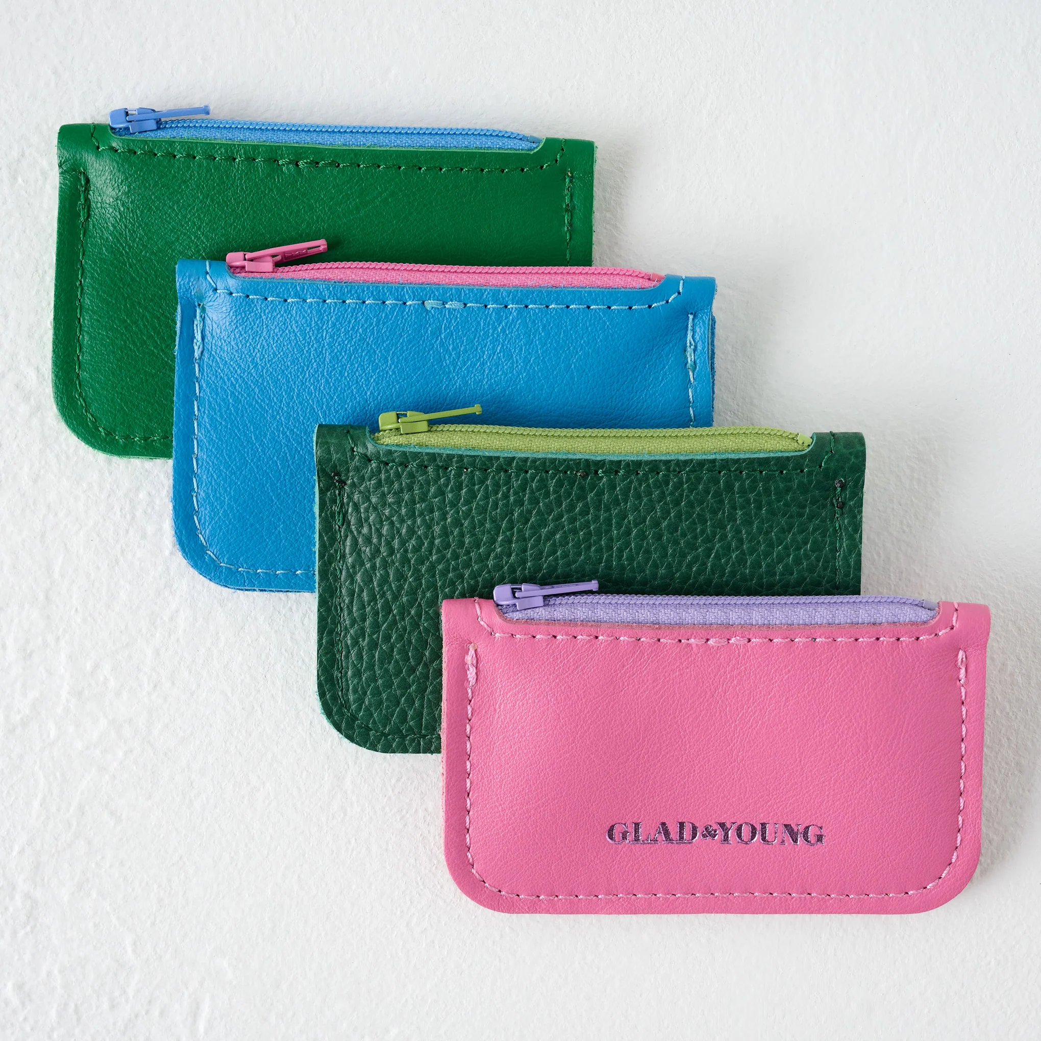 Kelly Green Small Change Wallet - Image 3