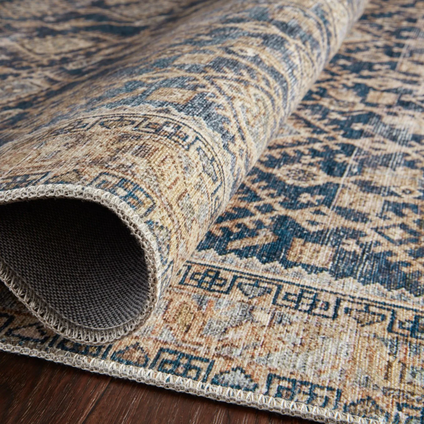 Lenna Indigo Natural Rug - Image 4