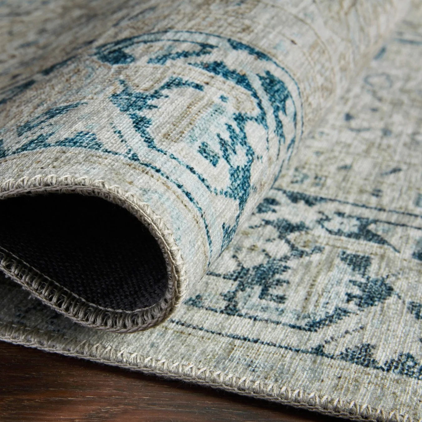 Lenna Natural Denim Rug - Image 4
