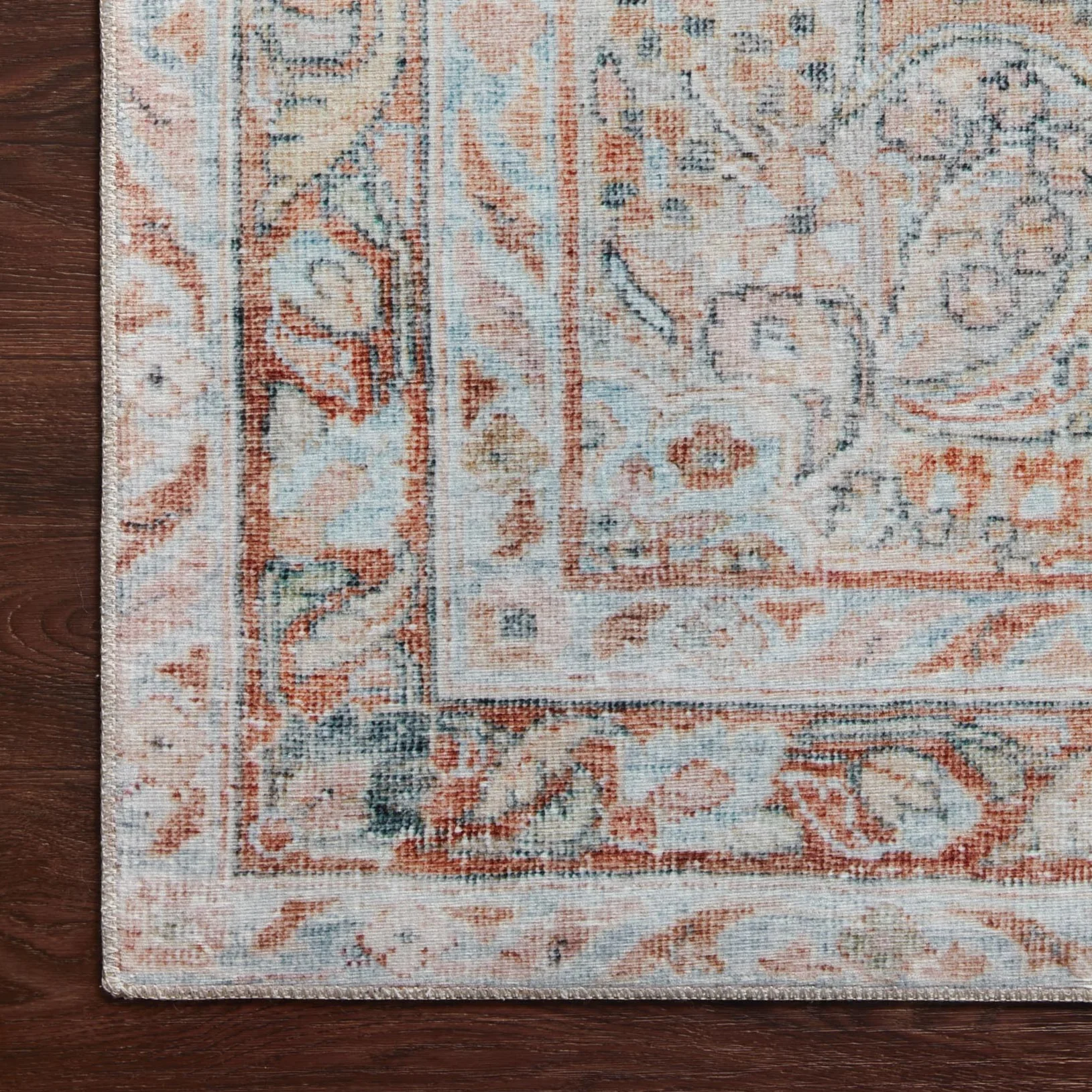 Lenna Ocean Apricot Rug - Image 3