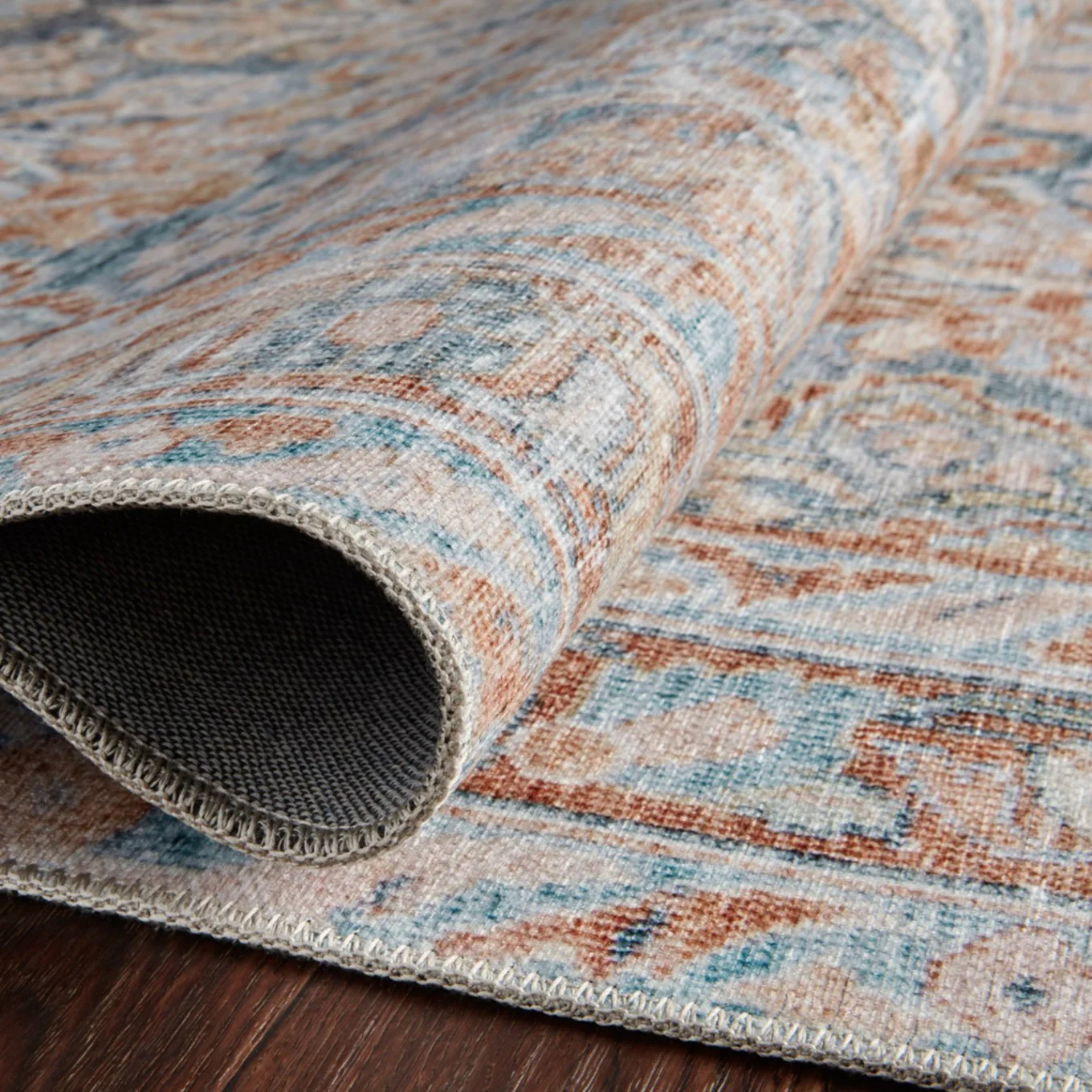 Lenna Ocean Apricot Rug - Image 4