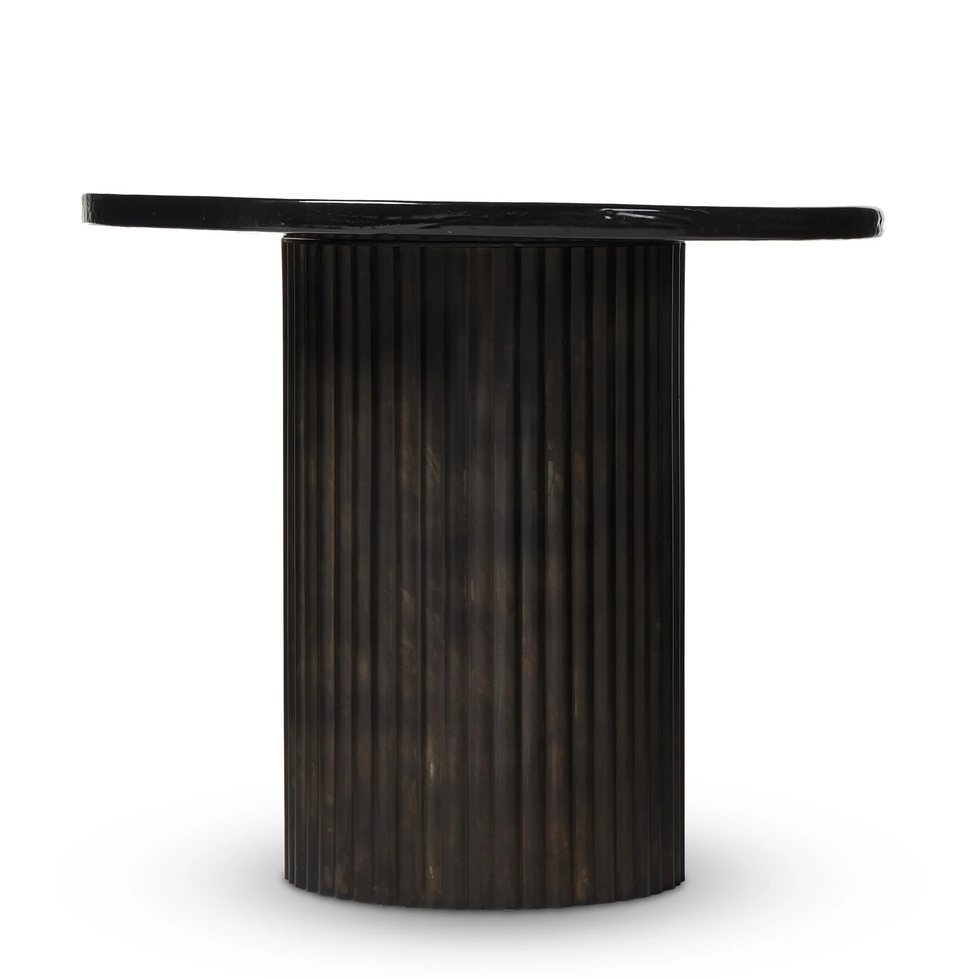 Madden Smoked Glass End Table - Image 2