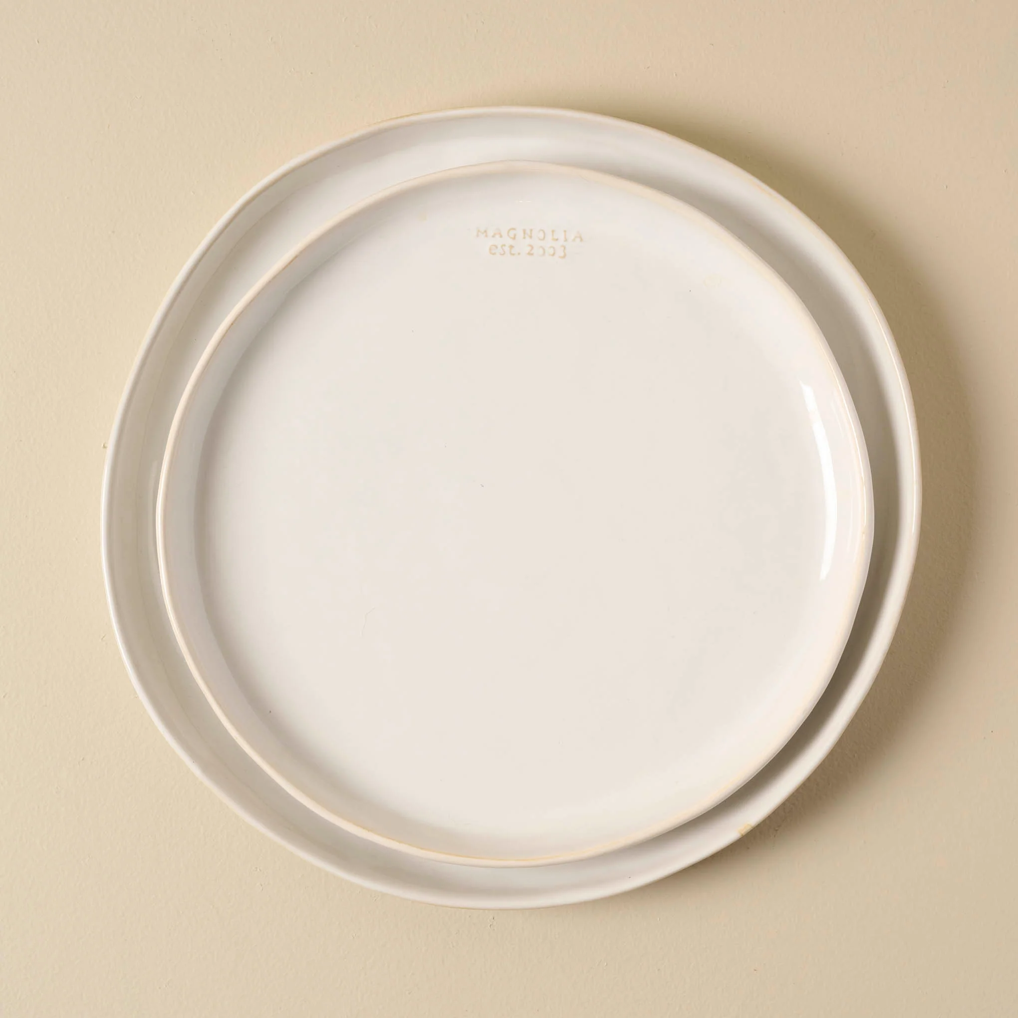 Magnolia Est. Ceramic Round Platter - Image 4