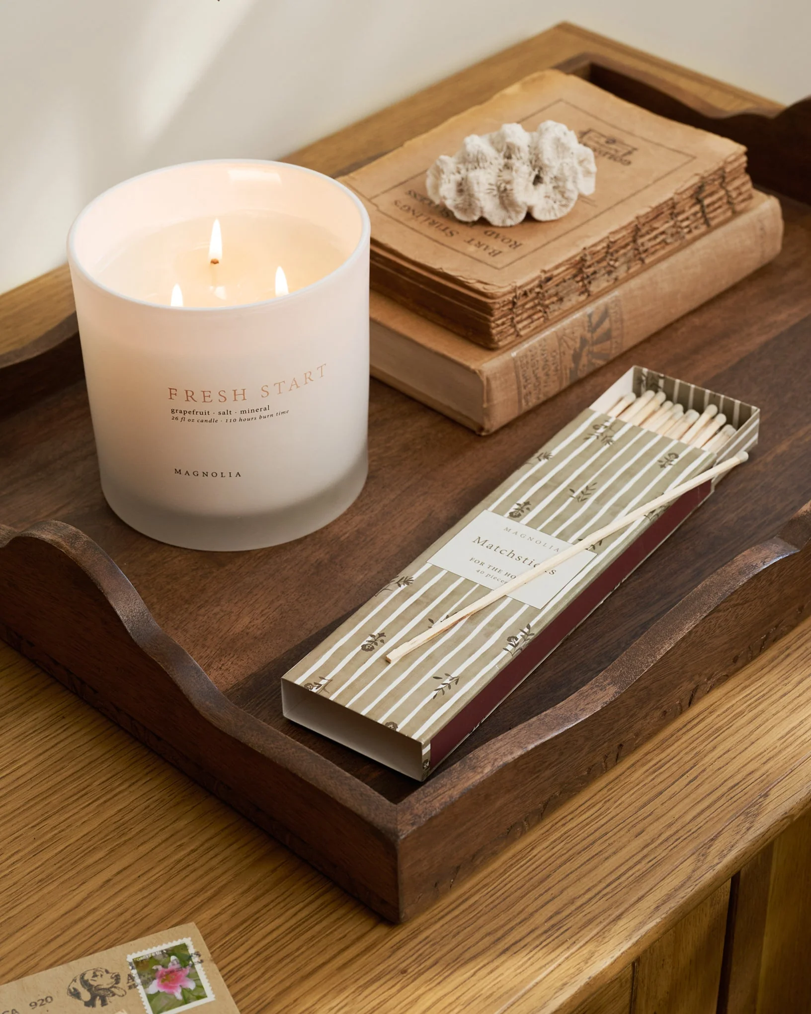 Magnolia Fresh Start Candle - Image 3