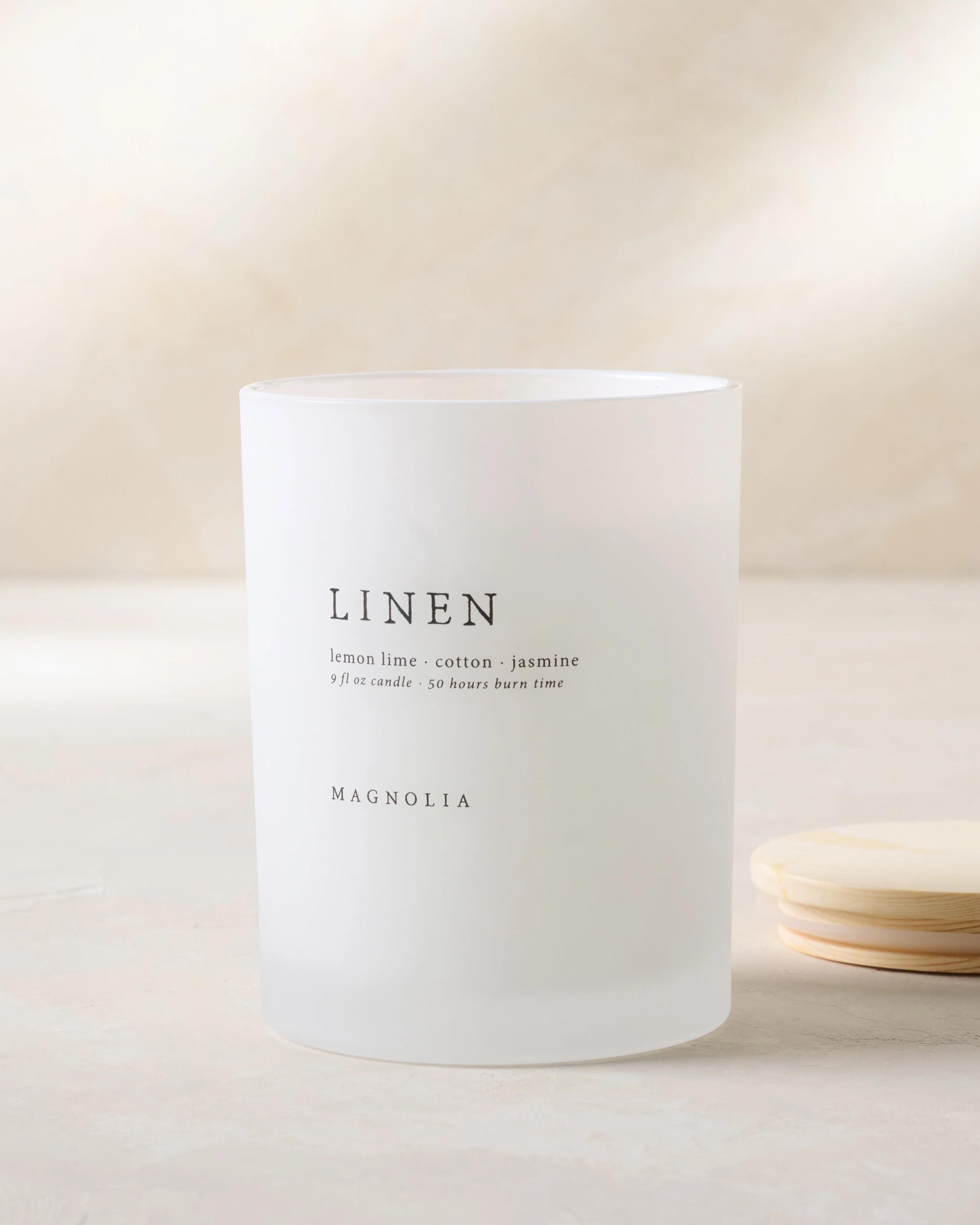 Magnolia Linen Candle - Image 4