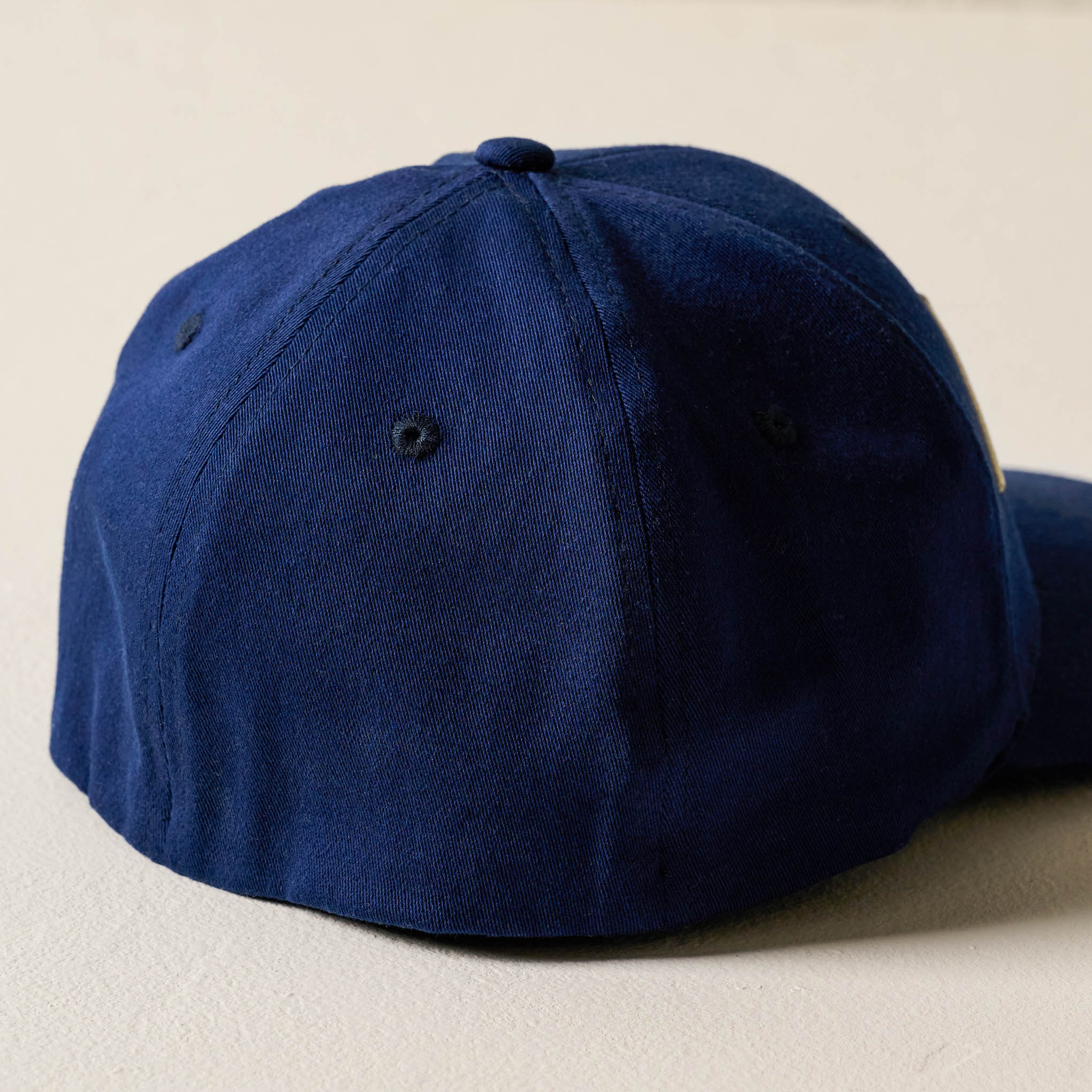 Magnolia Script Embroidered Navy Hat - Image 3