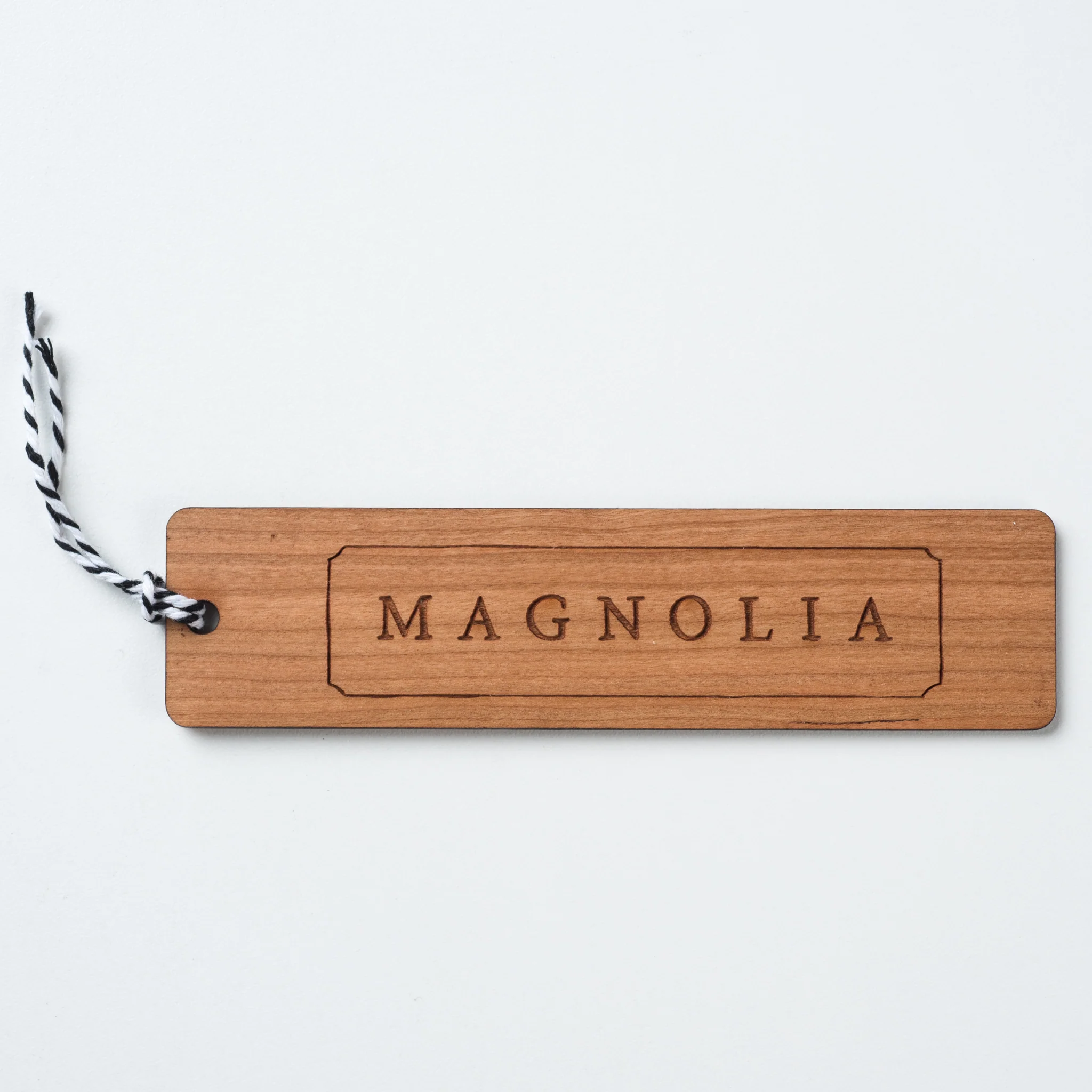 Magnolia Wooden Bookmark - Image 2