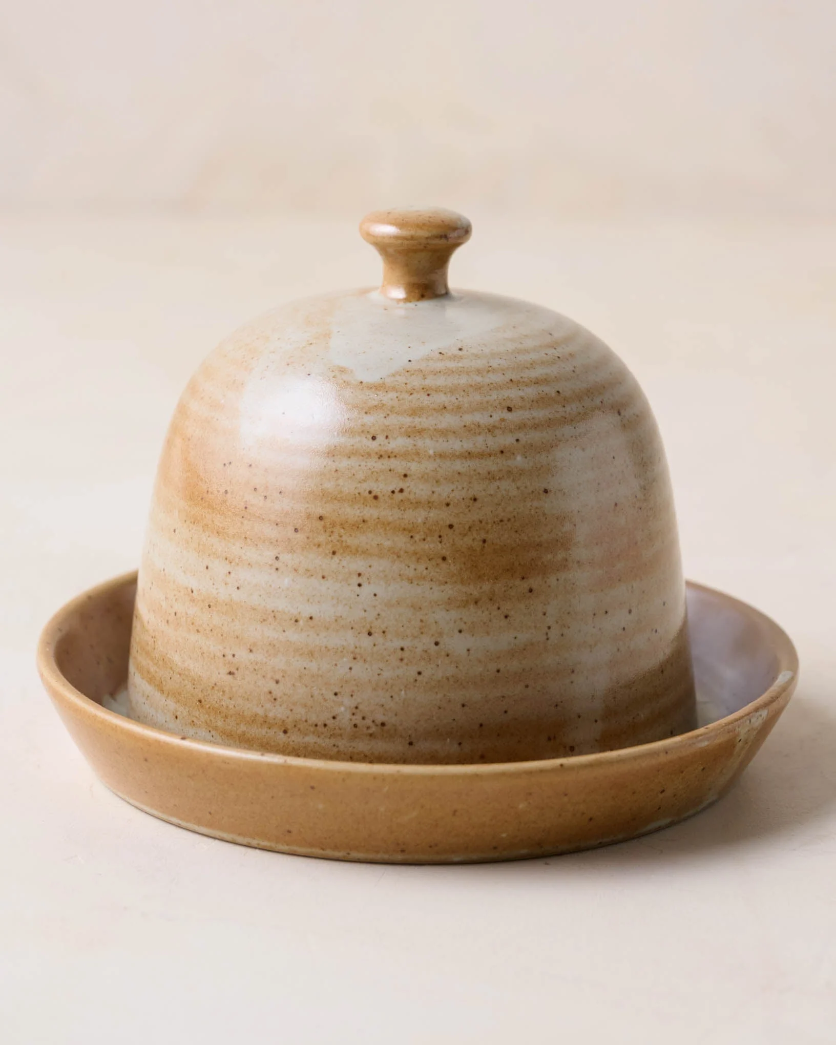 French Grey Reduction Fire Butter Dish - Image 2