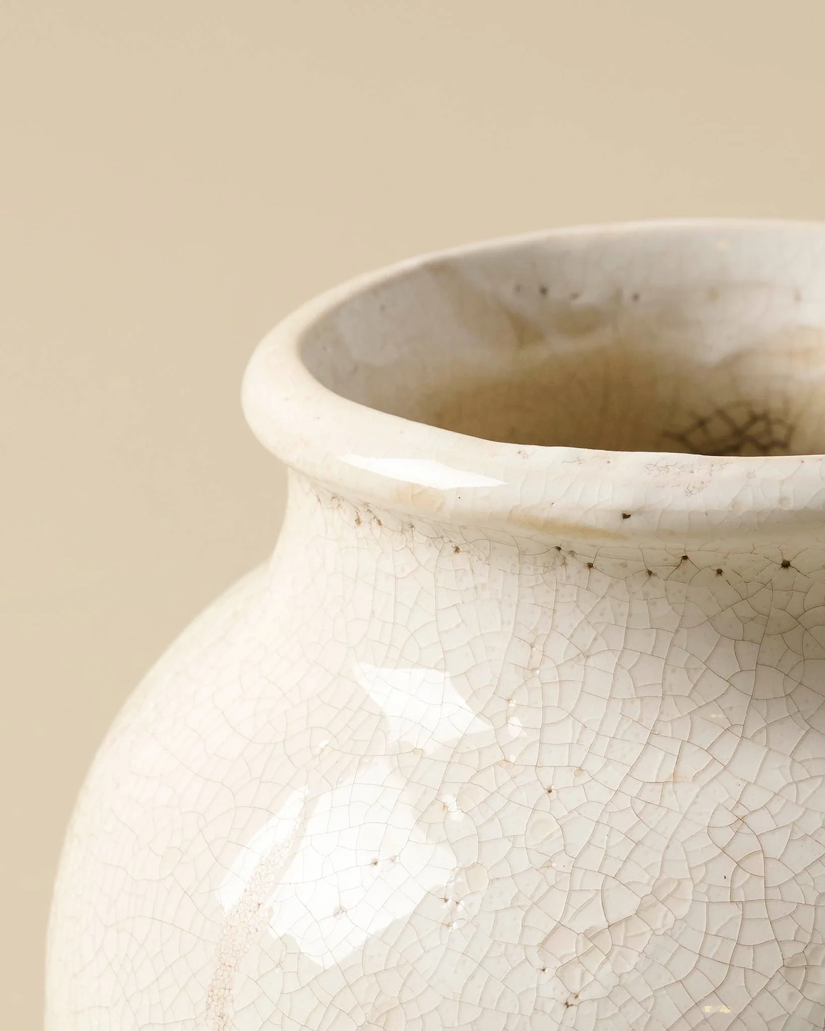 Marie Distressed Crackle Vase - Image 6