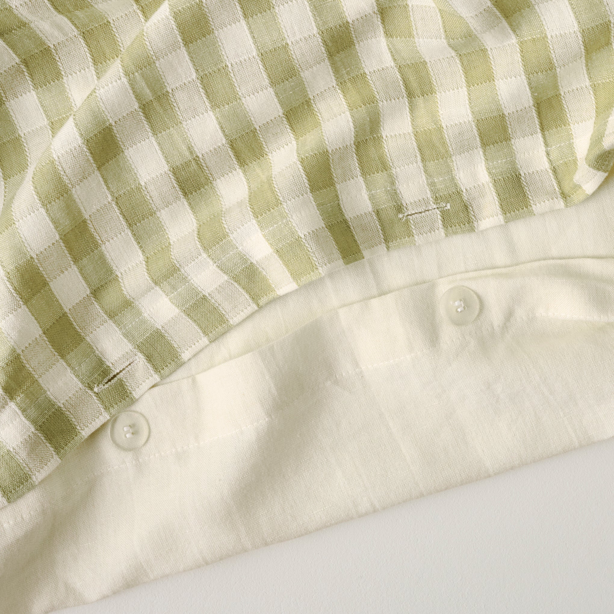 Maxine Gingham Duvet Cover - Image 9