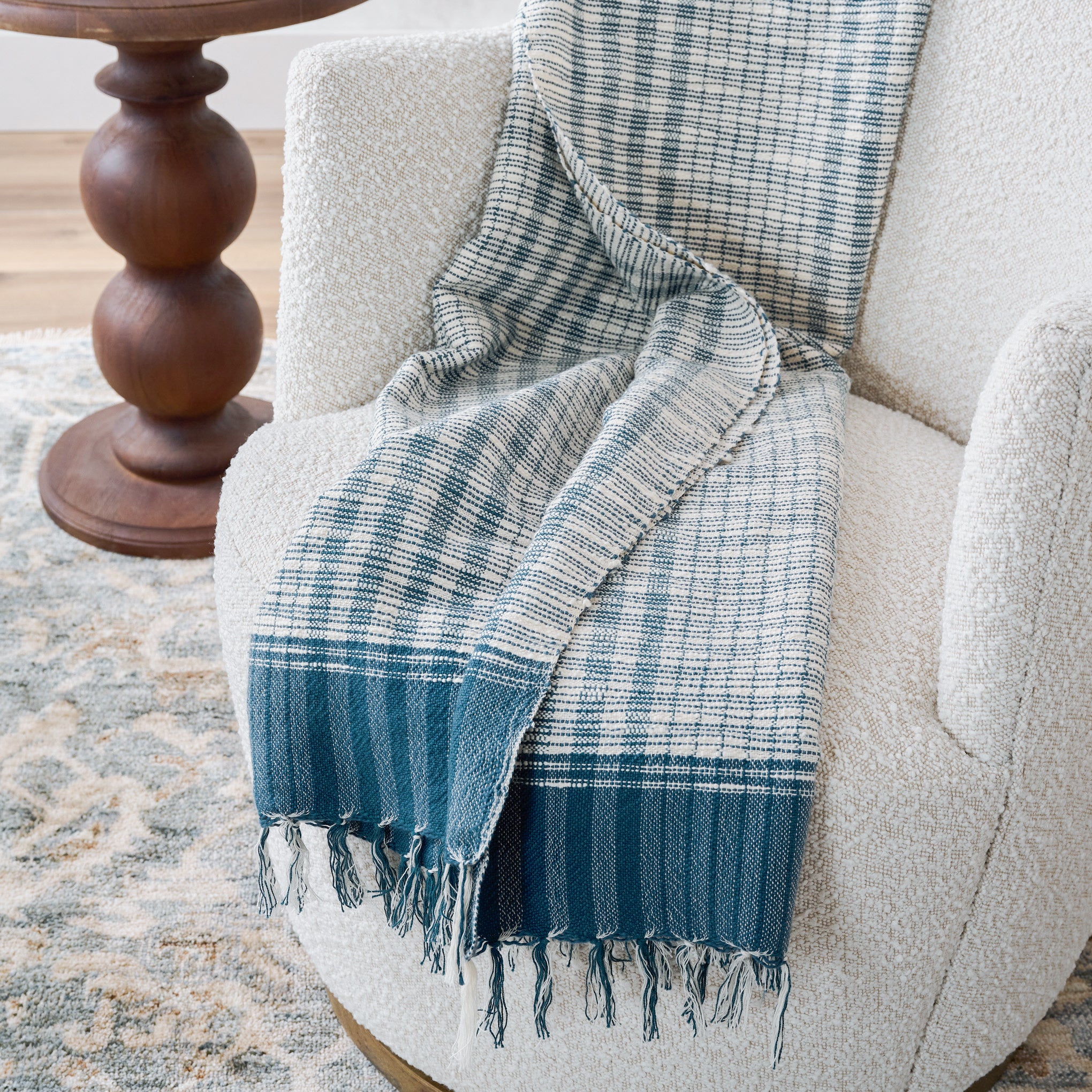 Merrill Plaid Throw - Image 5