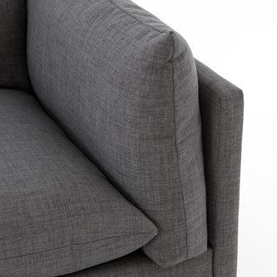 Monroe 3 Piece Sectional with Ottoman - Image 3