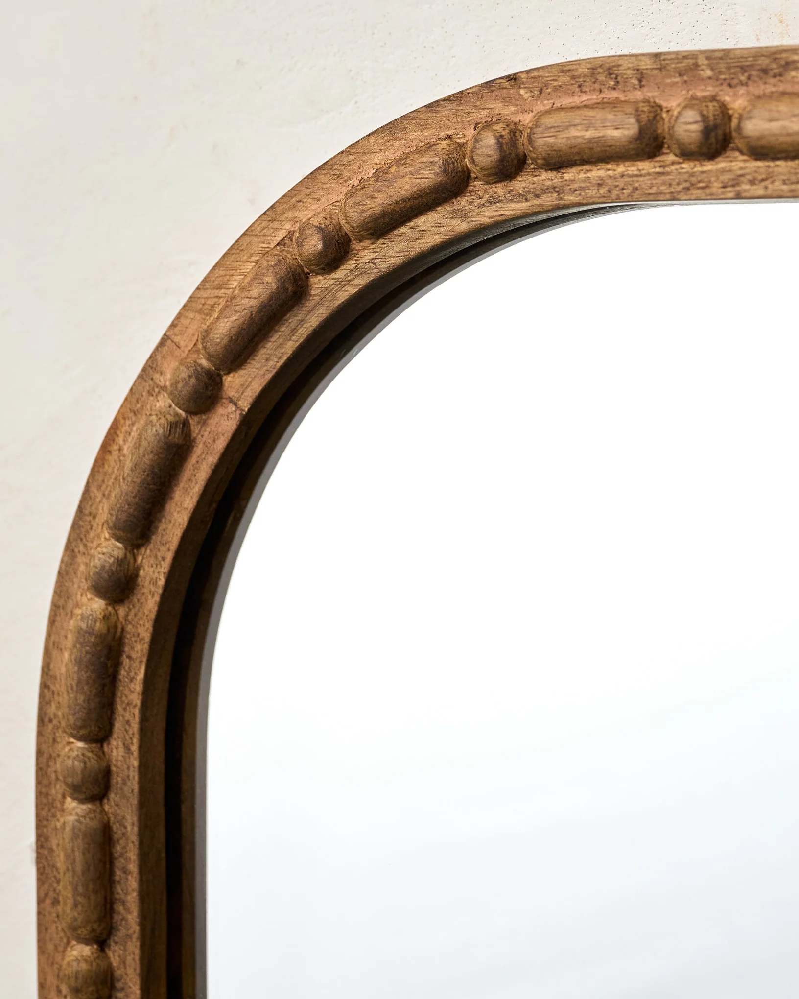 Nicolette Arched Wood Mirror - Image 3