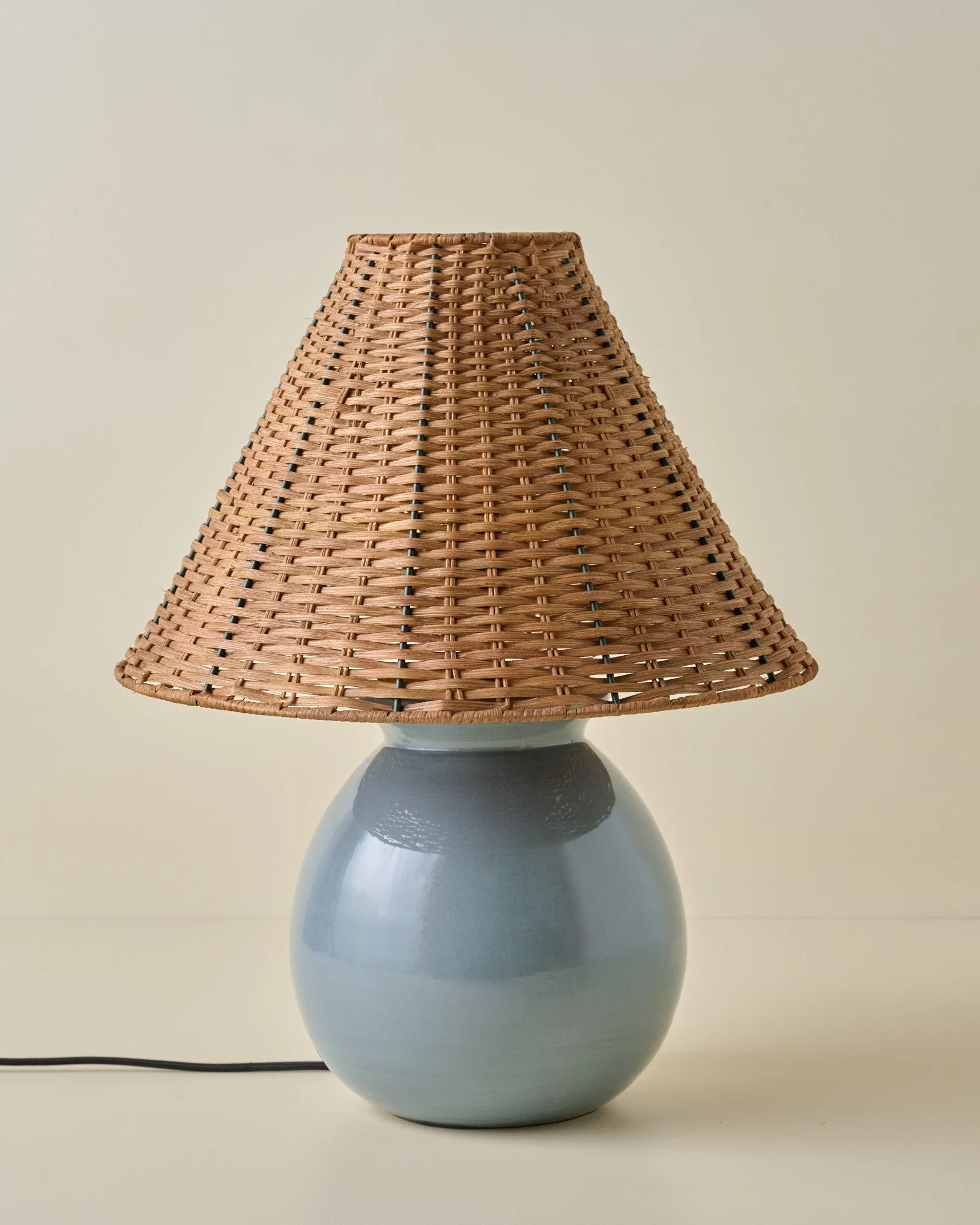 Olivia Table Lamp - Lake Blue - Image 3