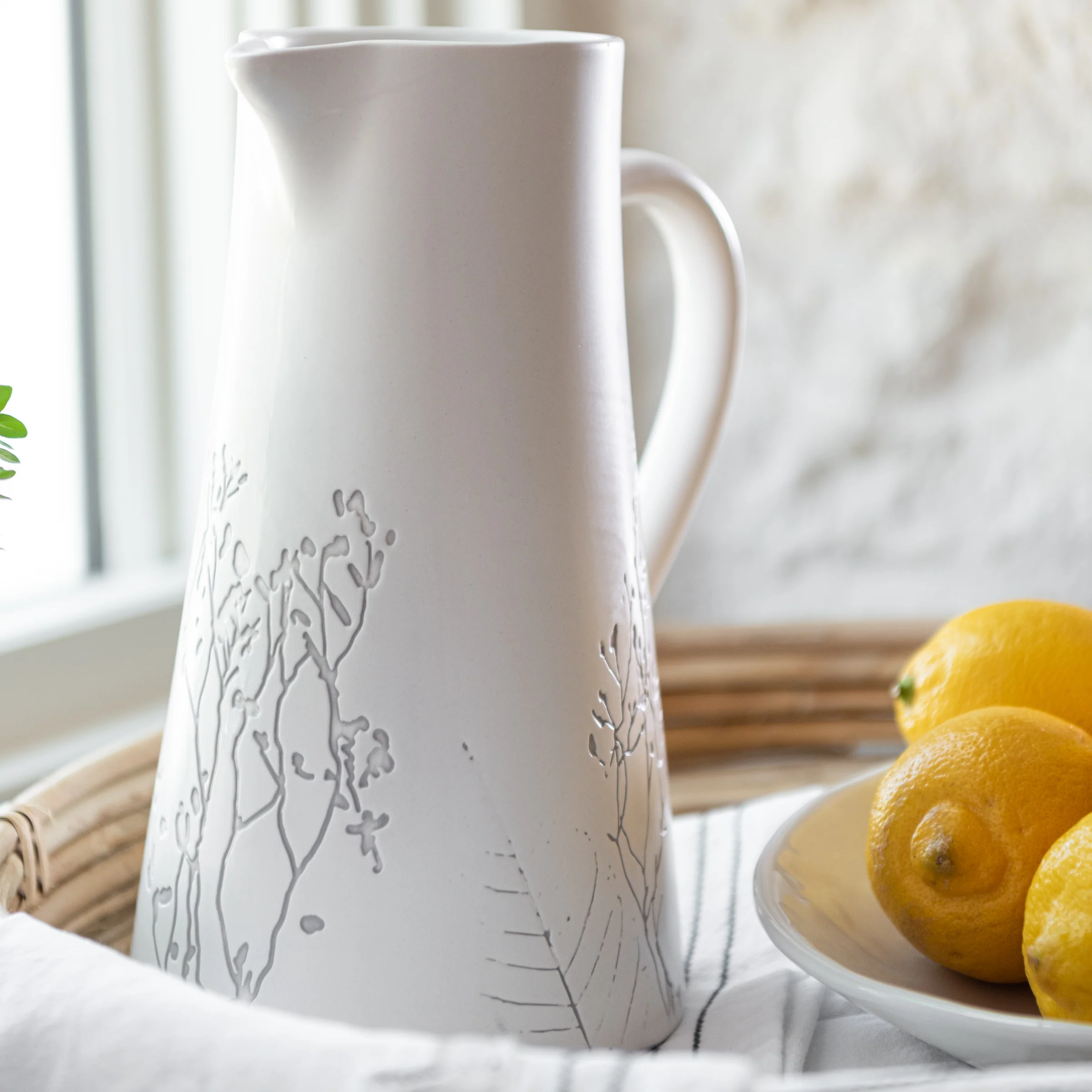 Pressed Flower Pitcher - Image 4