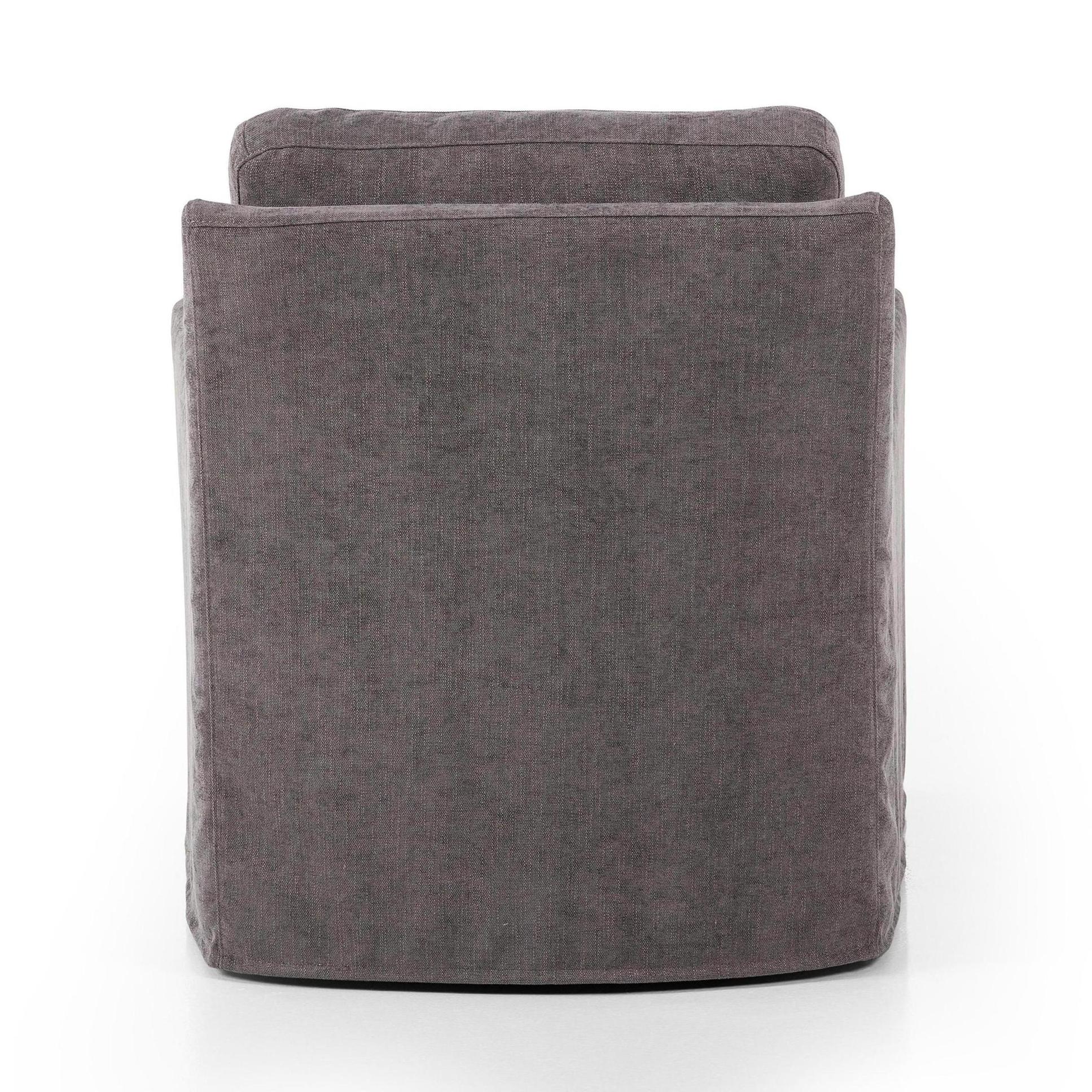 Sabine Slipcover Swivel Chair - Image 17