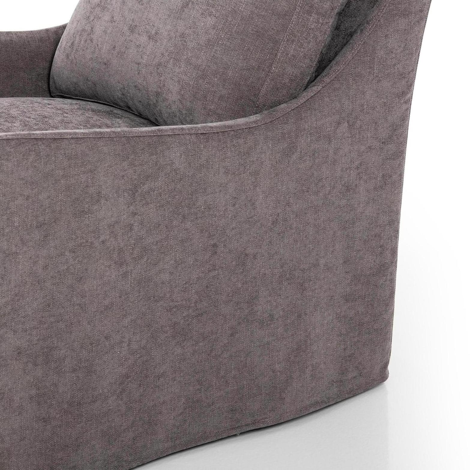 Sabine Slipcover Swivel Chair - Image 19