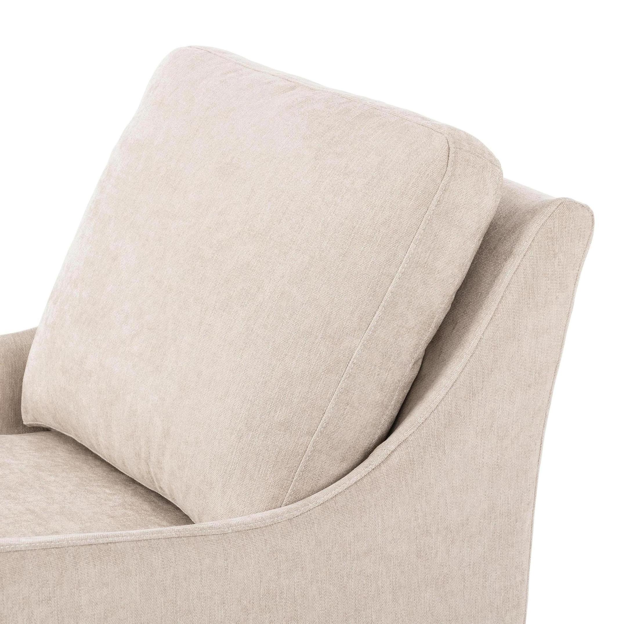 Sabine Slipcover Swivel Chair - Image 8