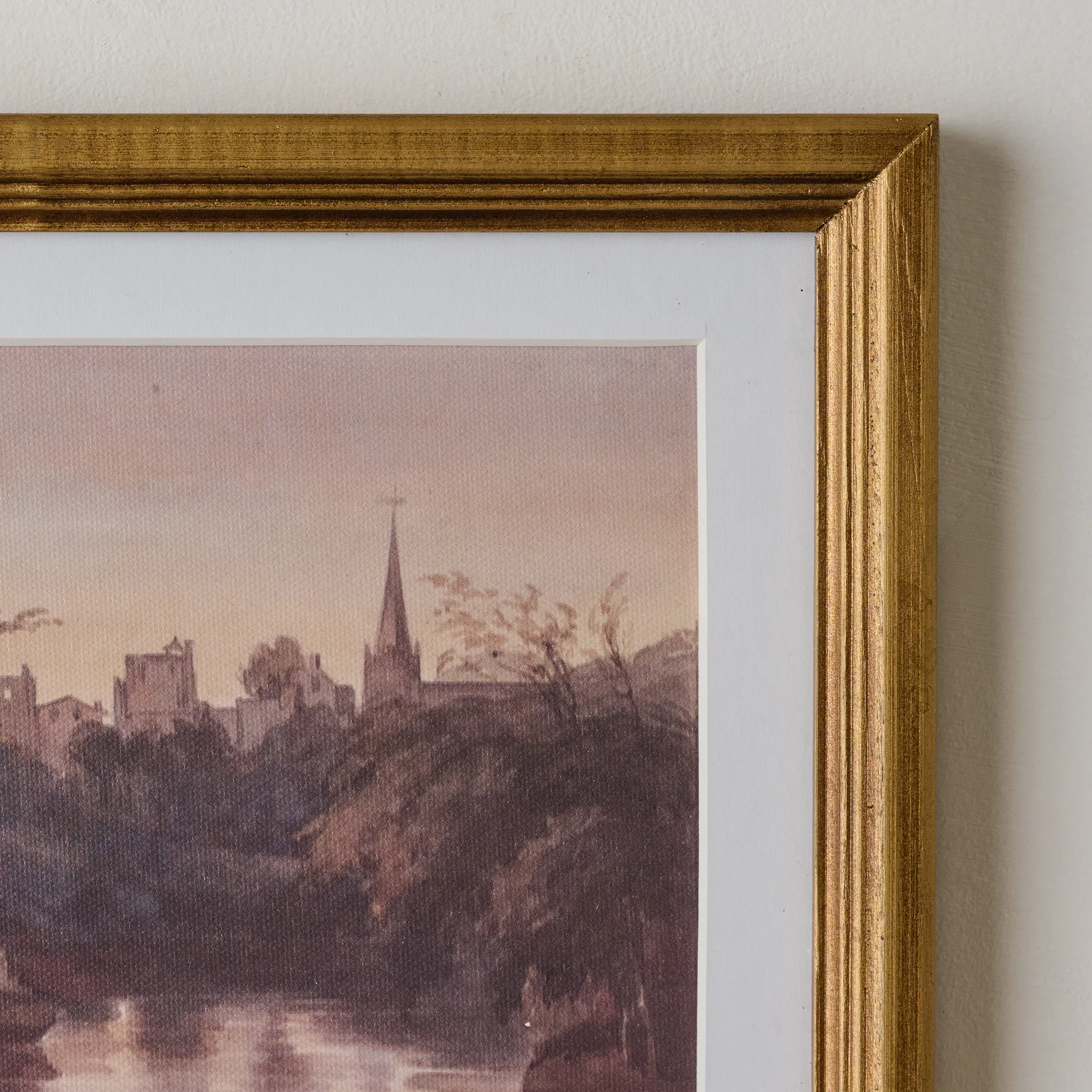 Steeple On the Water Framed Print - Image 3