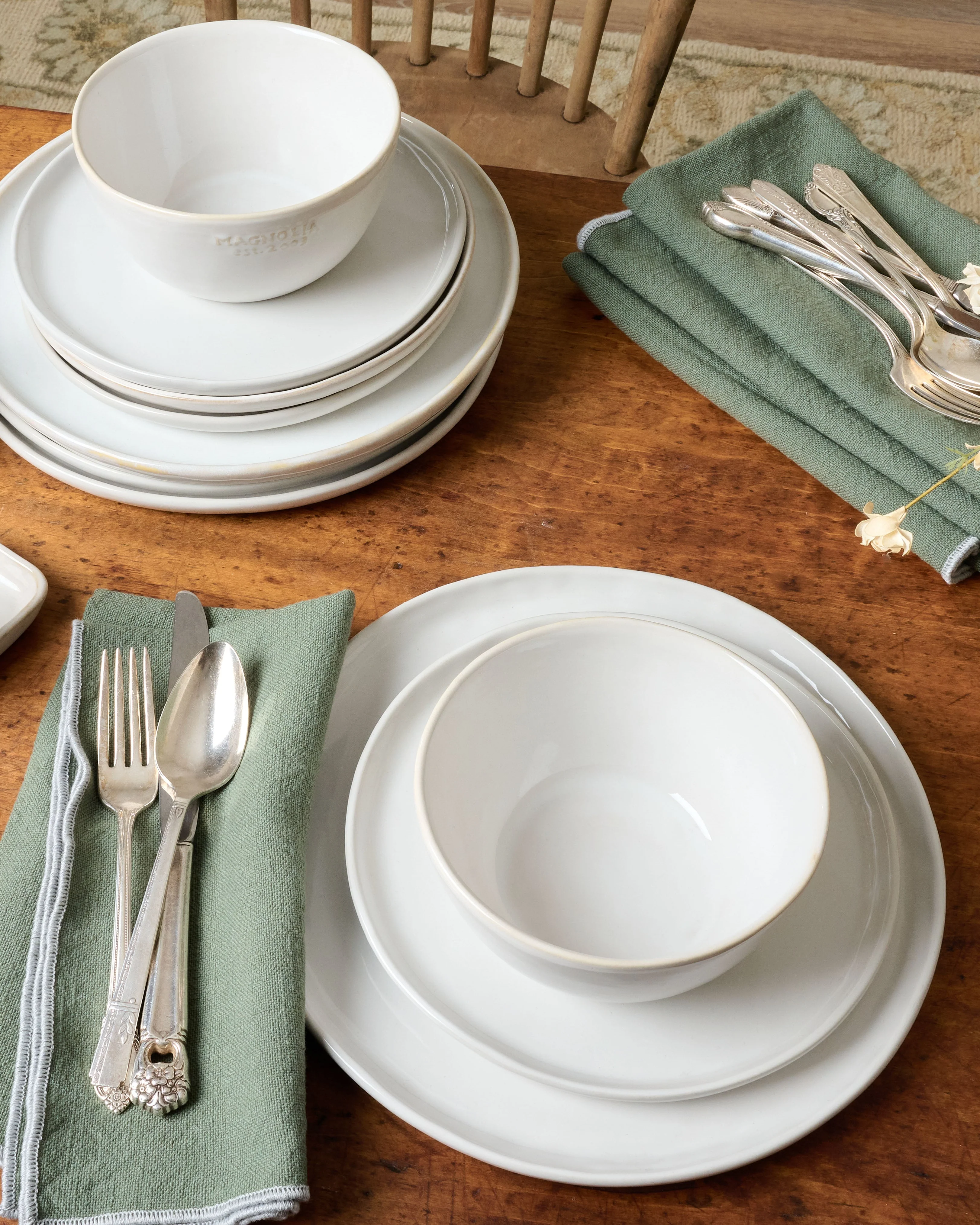 Vintage Flatware Set - Image 3