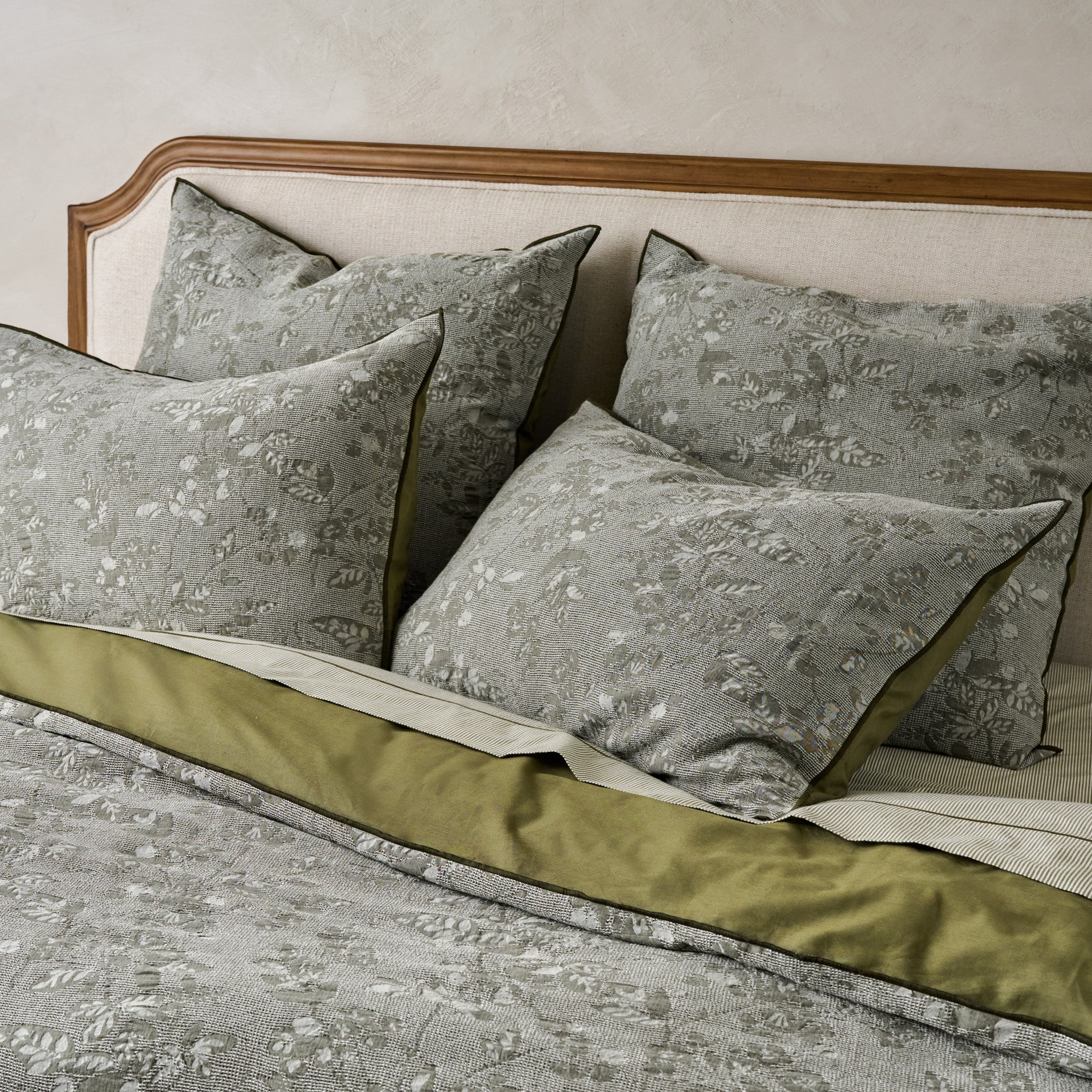 Willow Floral Jacquard Sham - Image 3